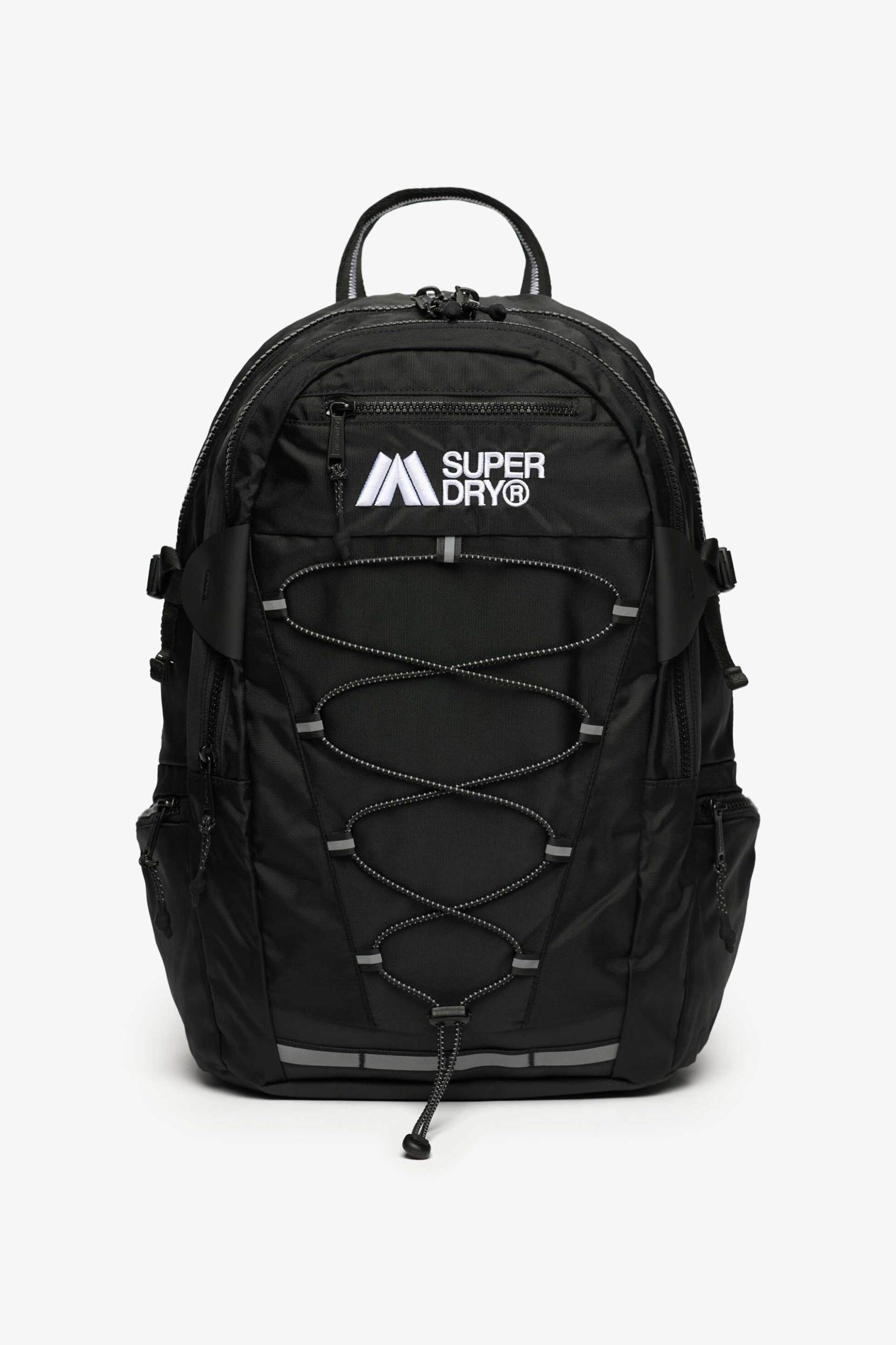 SUPERDRY & CO Superdry unisex backpack με λογότυπο "Outdoor" 28 L - W9110420A Μαύρο