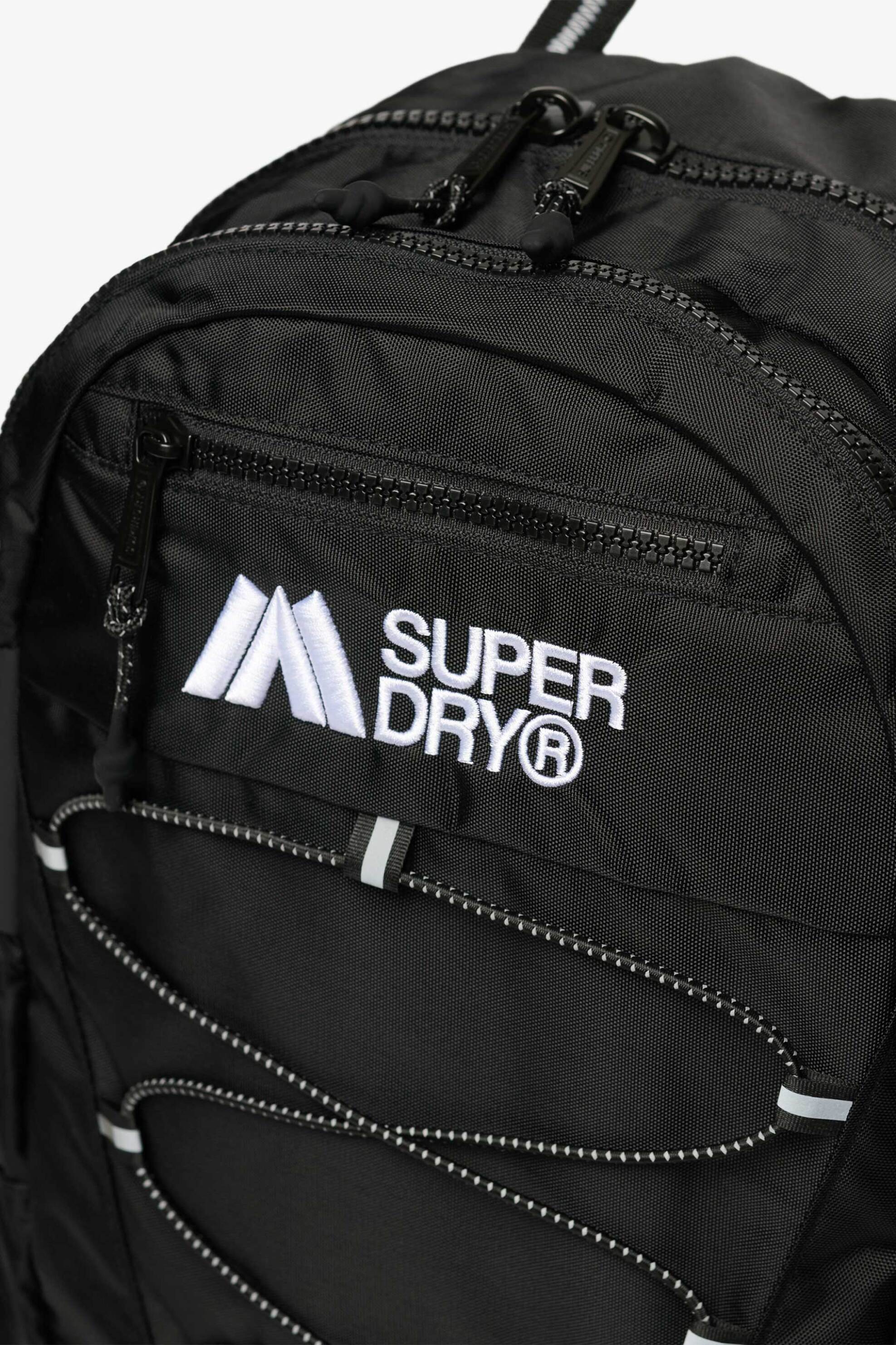 Superdry unisex backpack με λογότυπο "Outdoor" 28 L - W9110420A Μαύρο φωτογραφία