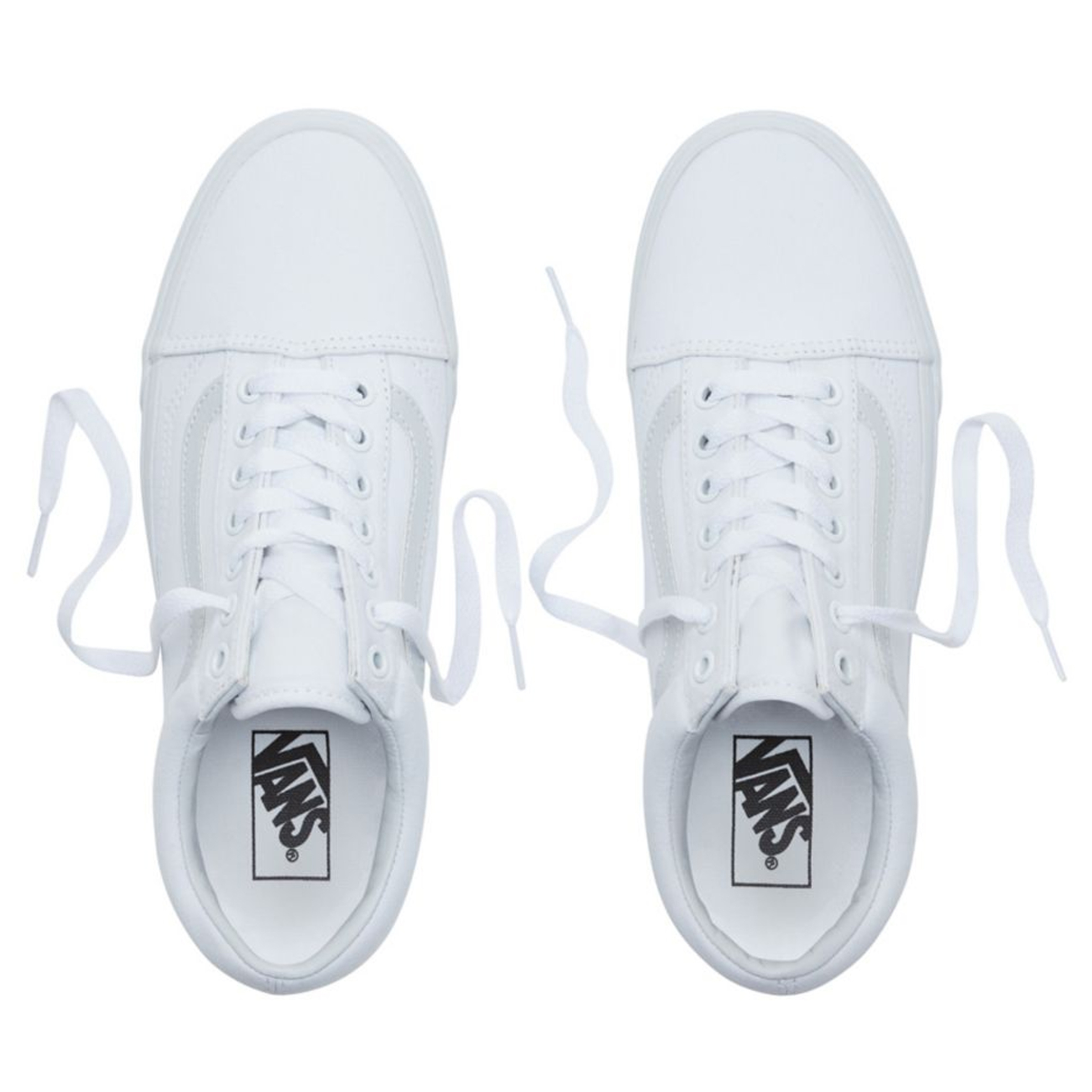 Vans Unisex Sneakers με Κορδόνια Old Skool - Vn000D3Hw001-** Λευκό