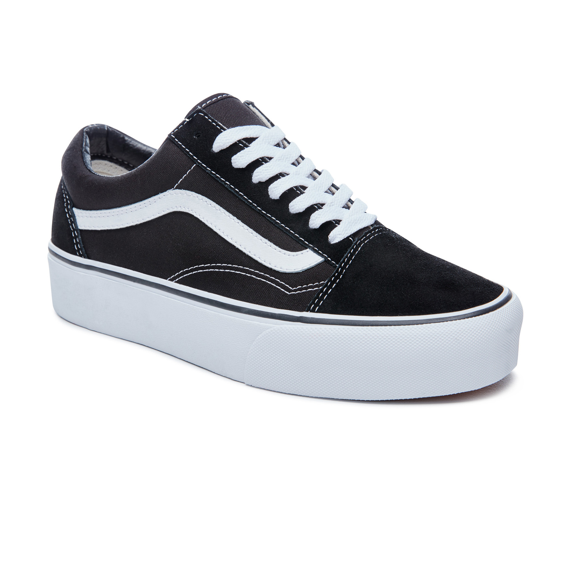 Vans Unisex Sneakers Platform Old Skool - Vn0A3B3Uy281-** Μαύρο