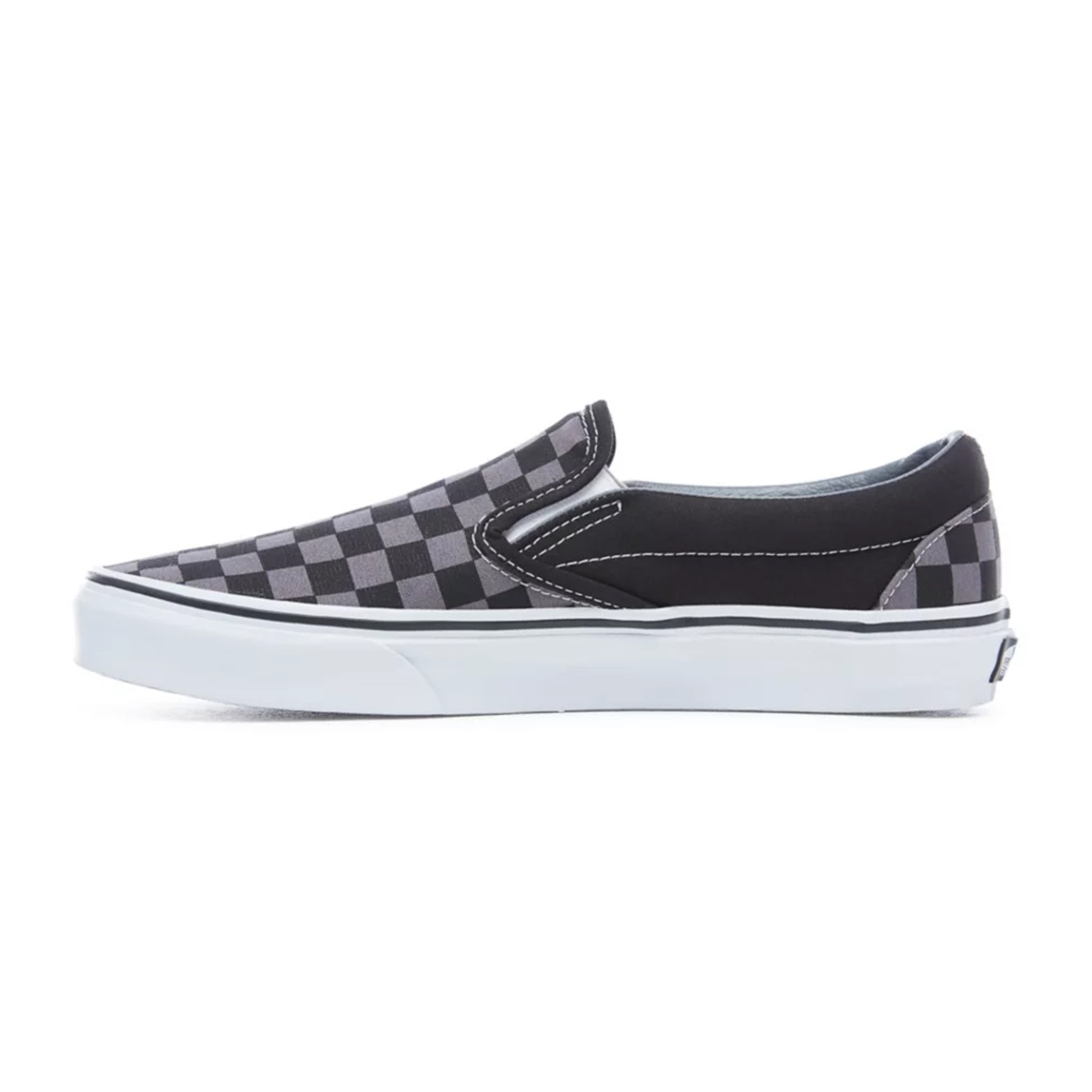 Vans unisex υφασμάτινα παπούτσια με καρό σχέδιο "Classic Slip-On" - VN000EYEBPJ1-** Μαύρο φωτογραφία