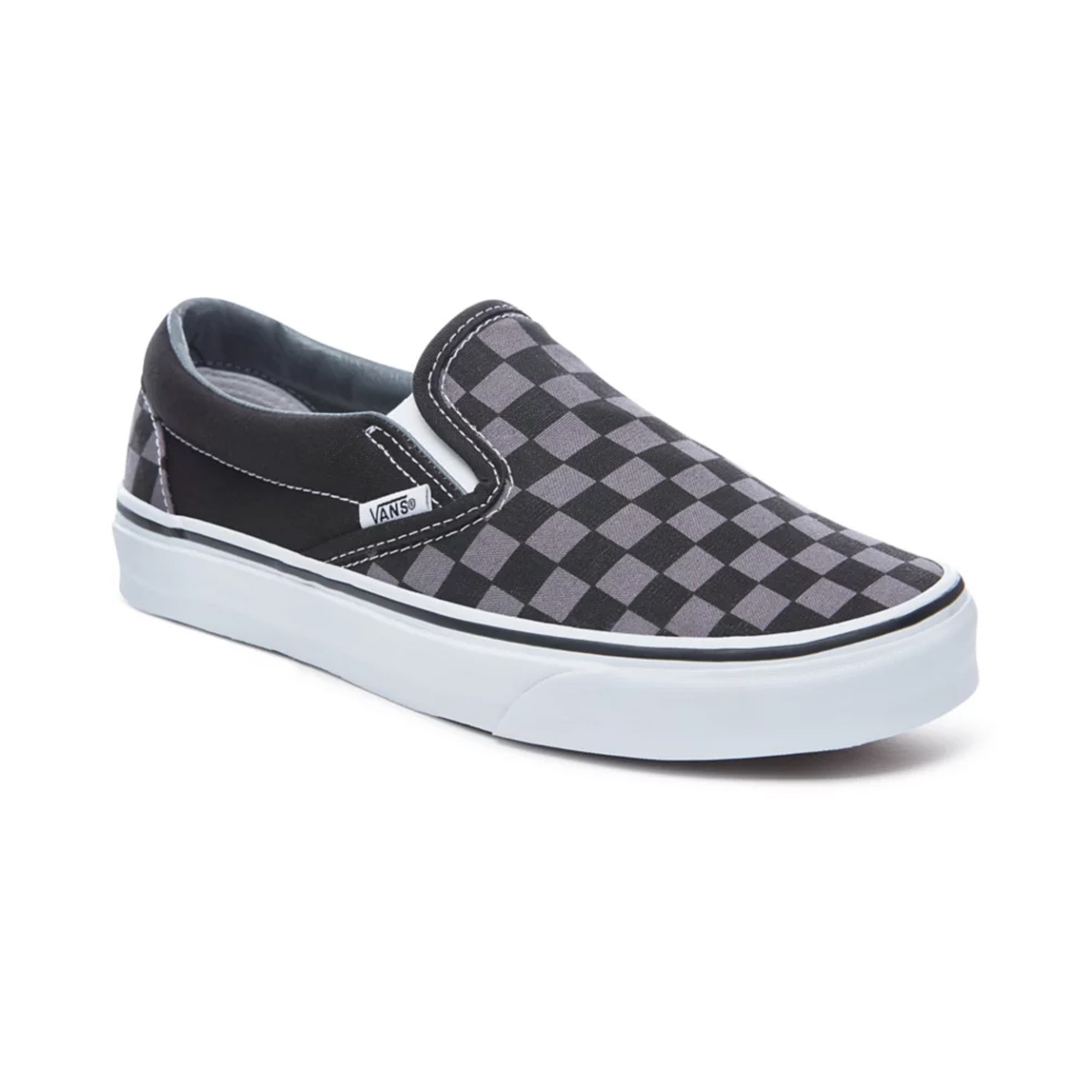 Vans unisex υφασμάτινα παπούτσια με καρό σχέδιο "Classic Slip-On" - VN000EYEBPJ1-** Μαύρο φωτογραφία
