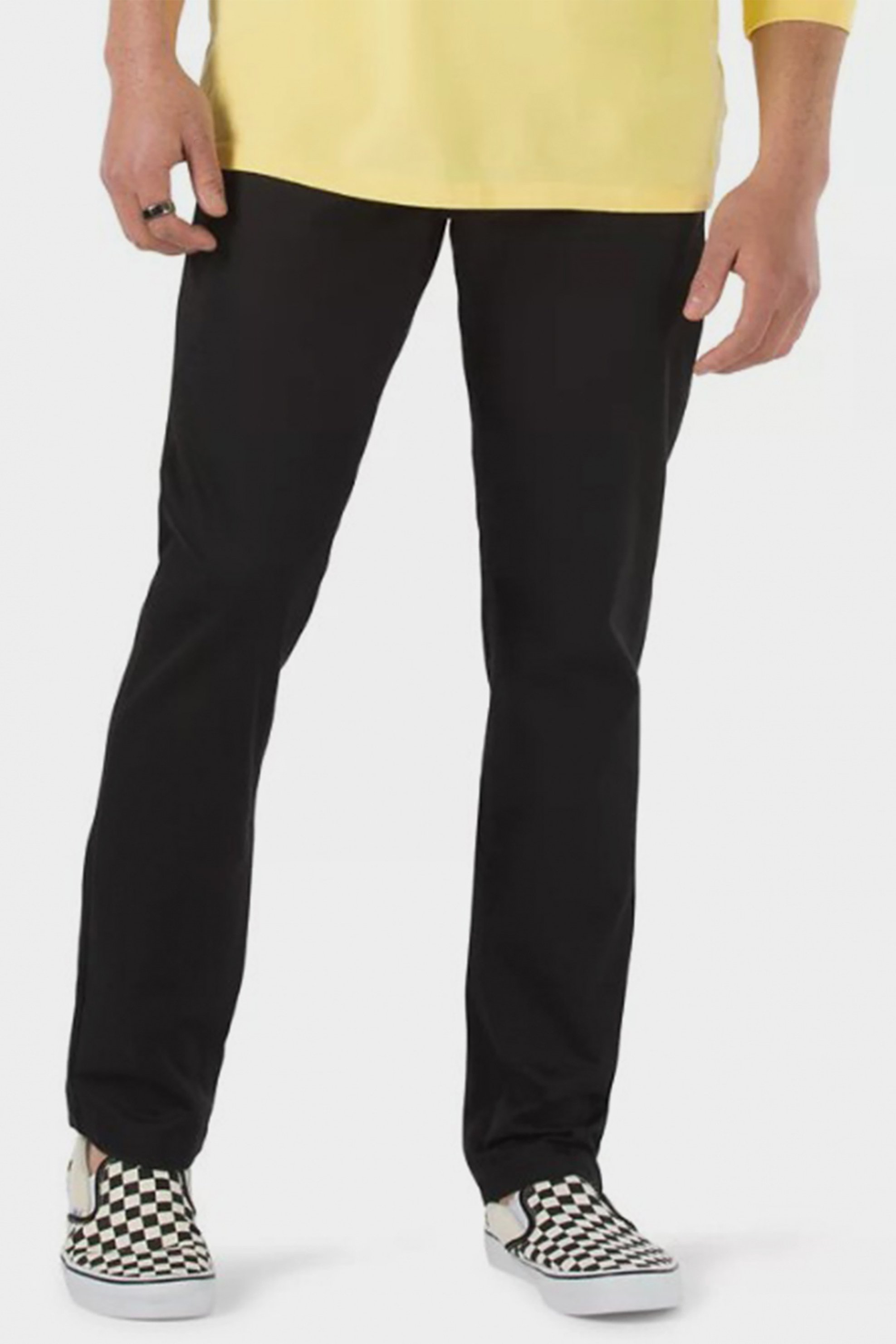 VANS Vans ανδρικό chino παντελόνι μονόχρωμο Slim-Fit ''Authentic'' - VN0A5FJ7BLK1 Μαύρο