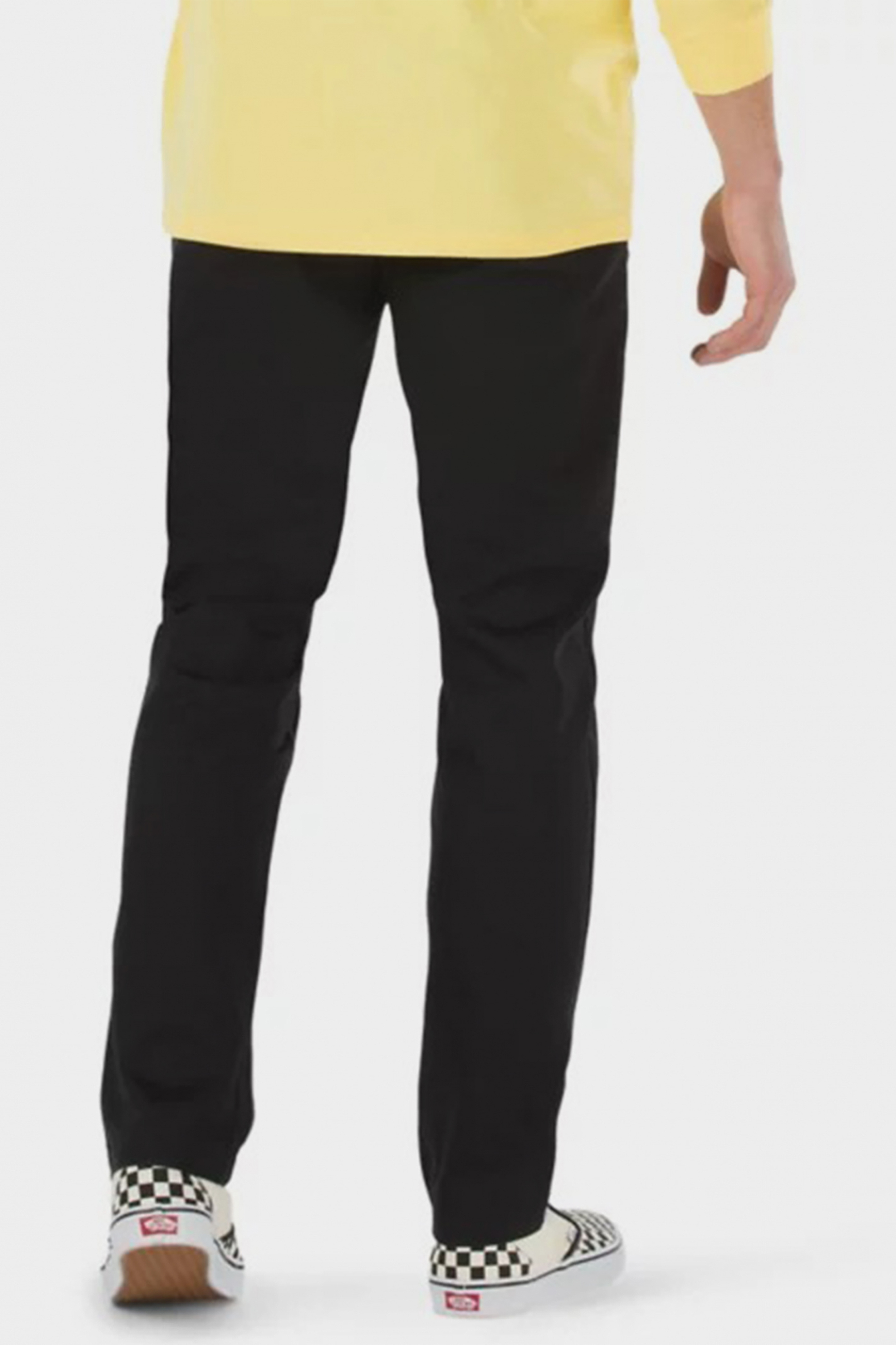 Vans ανδρικό chino παντελόνι μονόχρωμο Slim-Fit ''Authentic'' - VN0A5FJ7BLK1 Μαύρο φωτογραφία
