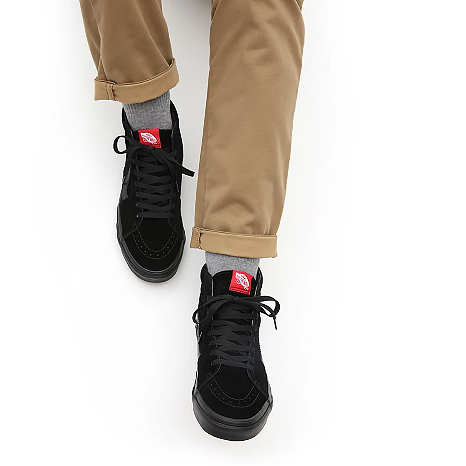 Vans unisex sneakers μποτάκια με κορδόνια "SK8-HI" - VN000D5IBKA1 Μαύρο φωτογραφία