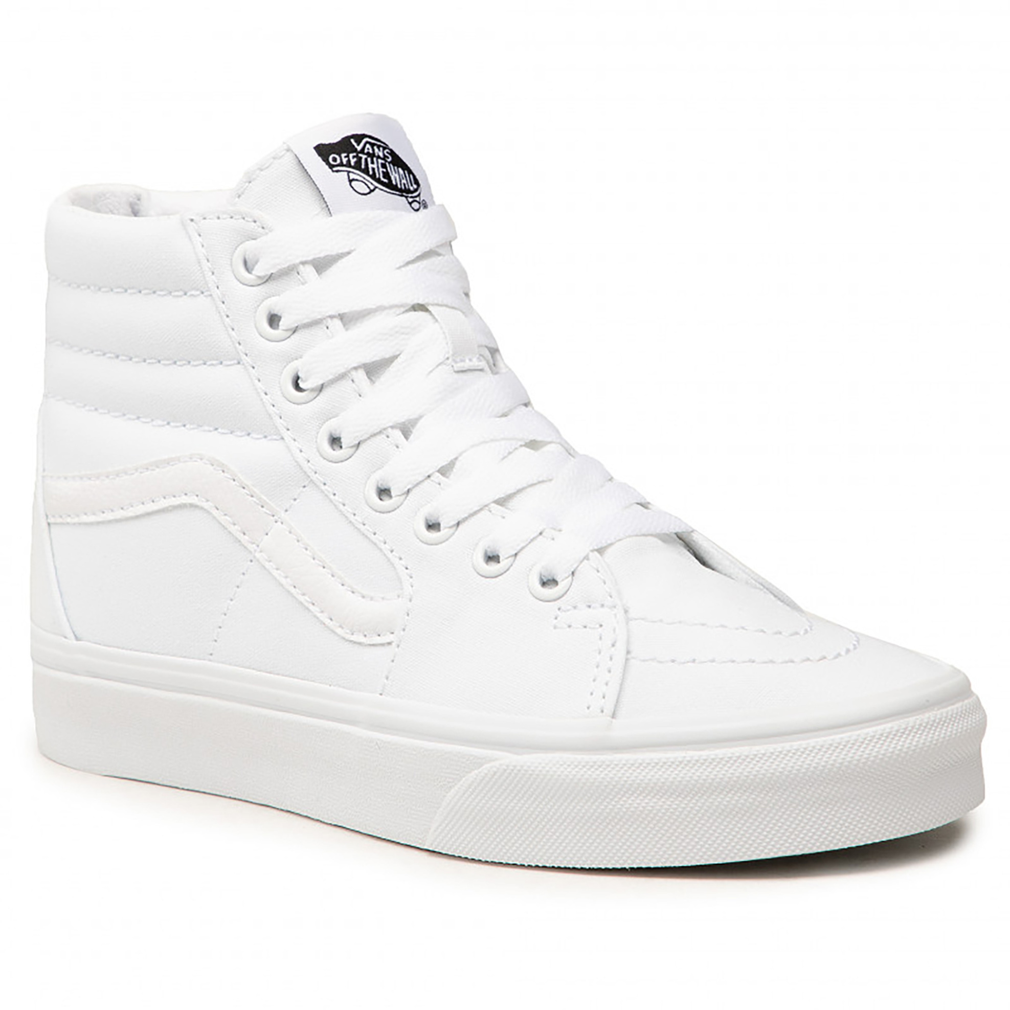 Vans unisex sneakers μποτάκια μονόχρωμα με κορδόνια "Sk8-Hi" - VN000D5IW001 Λευκό φωτογραφία