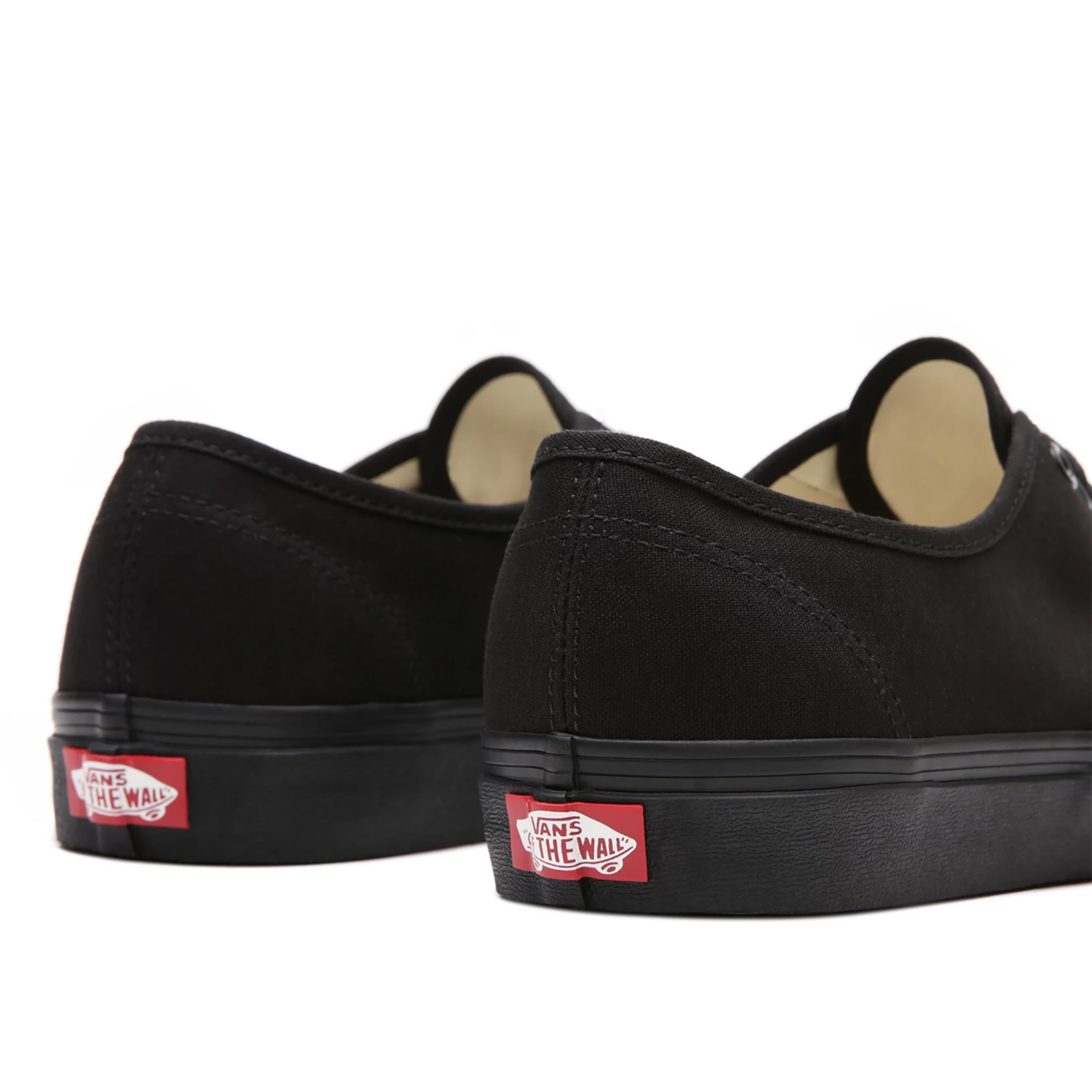 Vans Unisex Sneakers Μονόχρωμα με Logo Label Στο Πάνω Πλαϊνό Μέρος Authentic - Vn000Ee3Bka1-** Μαύρο