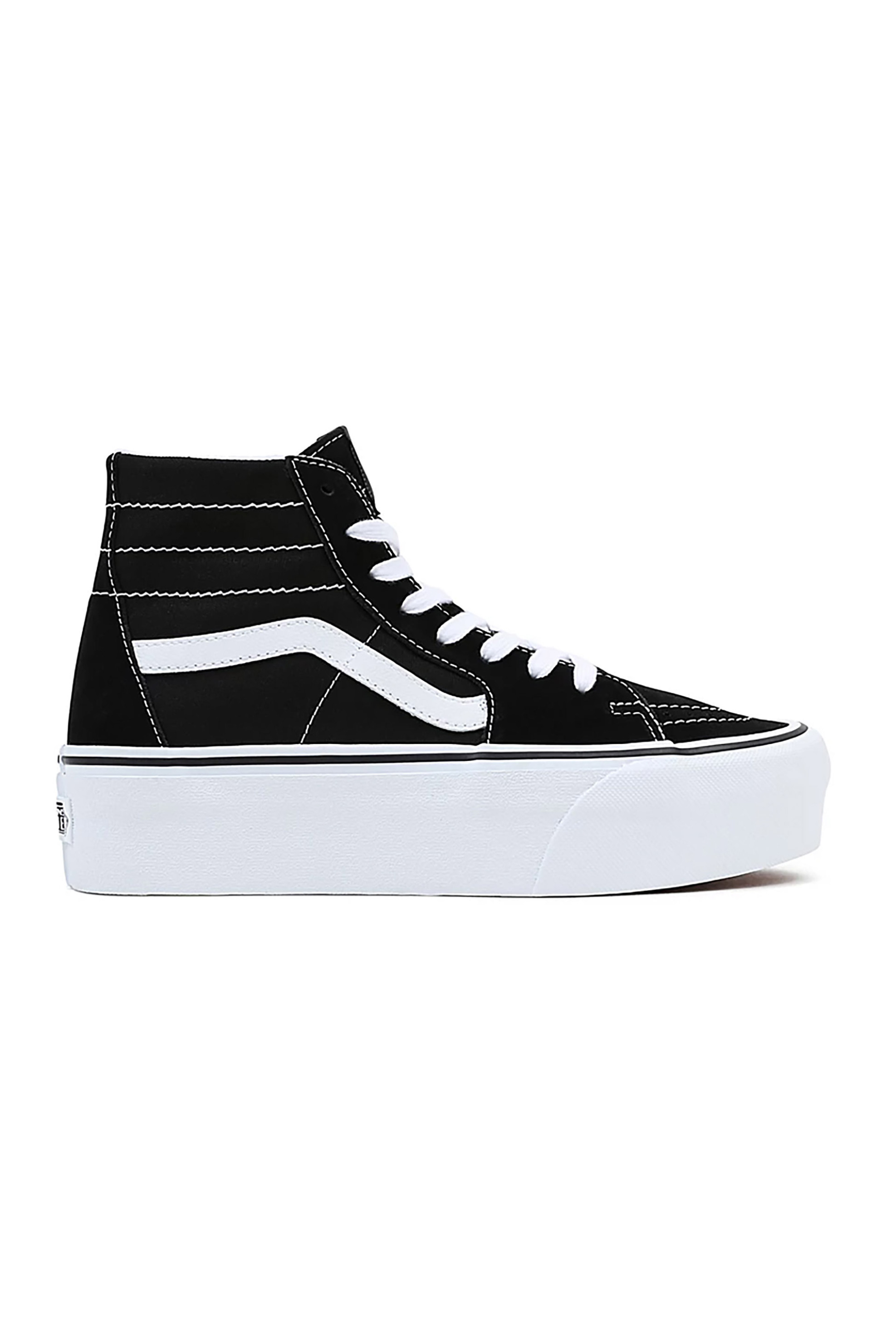 Ανδρική Μόδα > Ανδρικά Παπούτσια > Ανδρικά Sneakers Vans unisex sneakers με contrast ραφές και logo patch στην γλώσσα "Sk8" - VN0A5JMKBMX1 Μαύρο