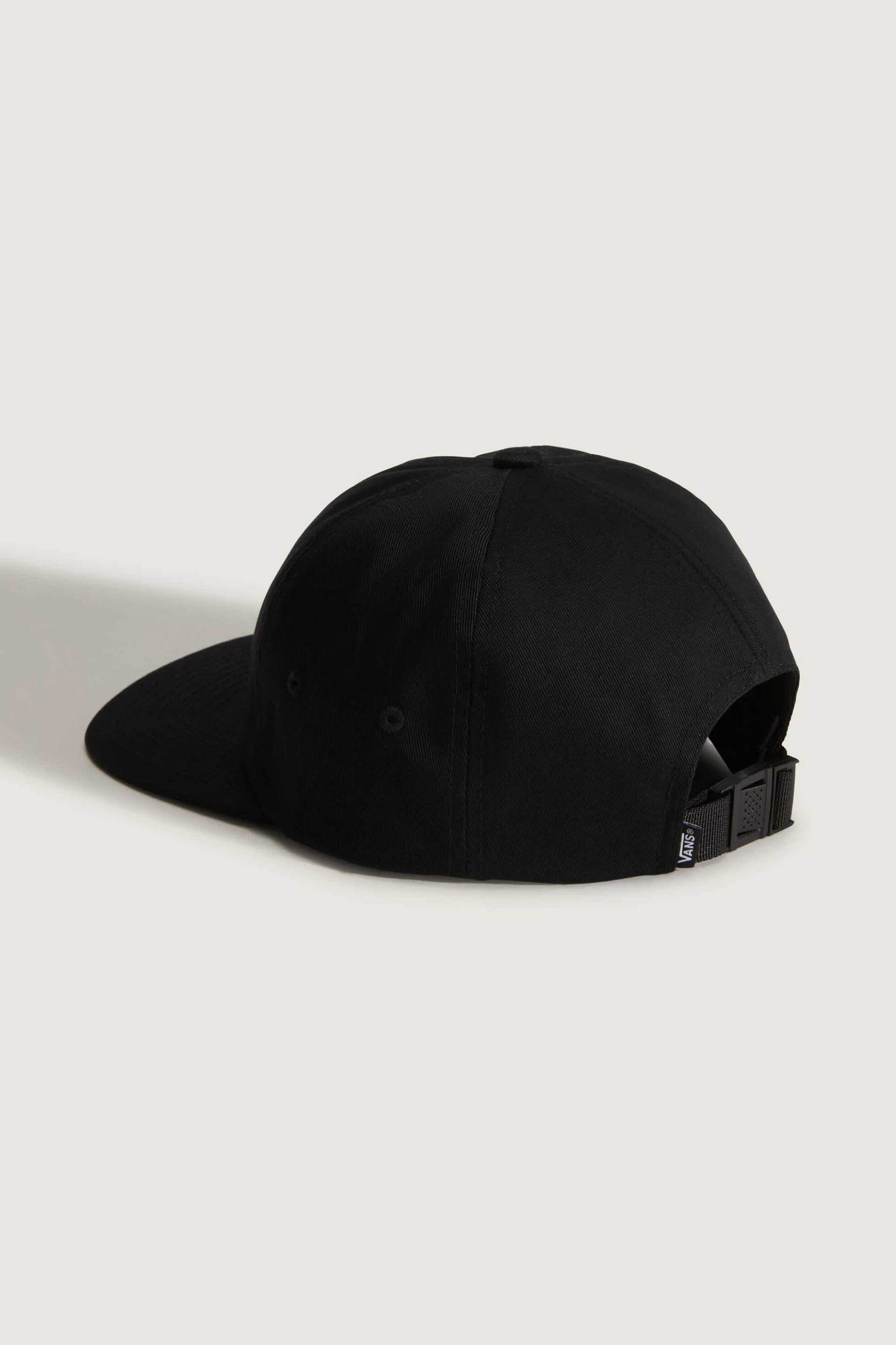 Vans Unisex Καπέλο Jockey με Λογότυπο - Vn000Qa1Blk1 Μαύρο