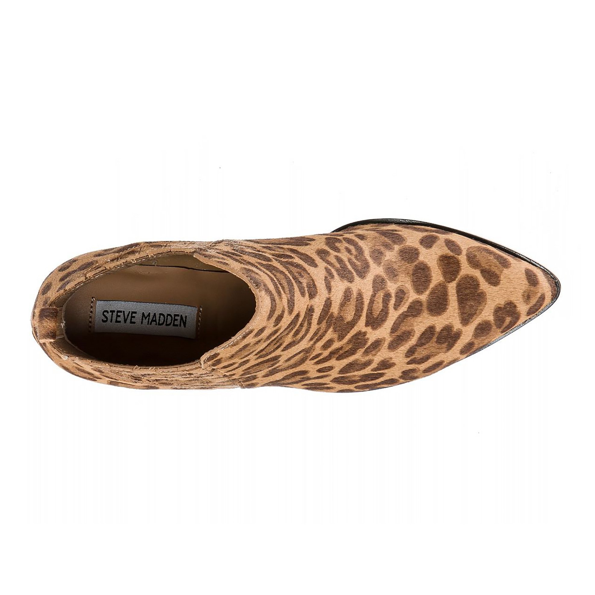 Steve Madden Γυναικεία Μποτάκια με Leopard Print Justina&Apos - 219744-Justina Μπεζ