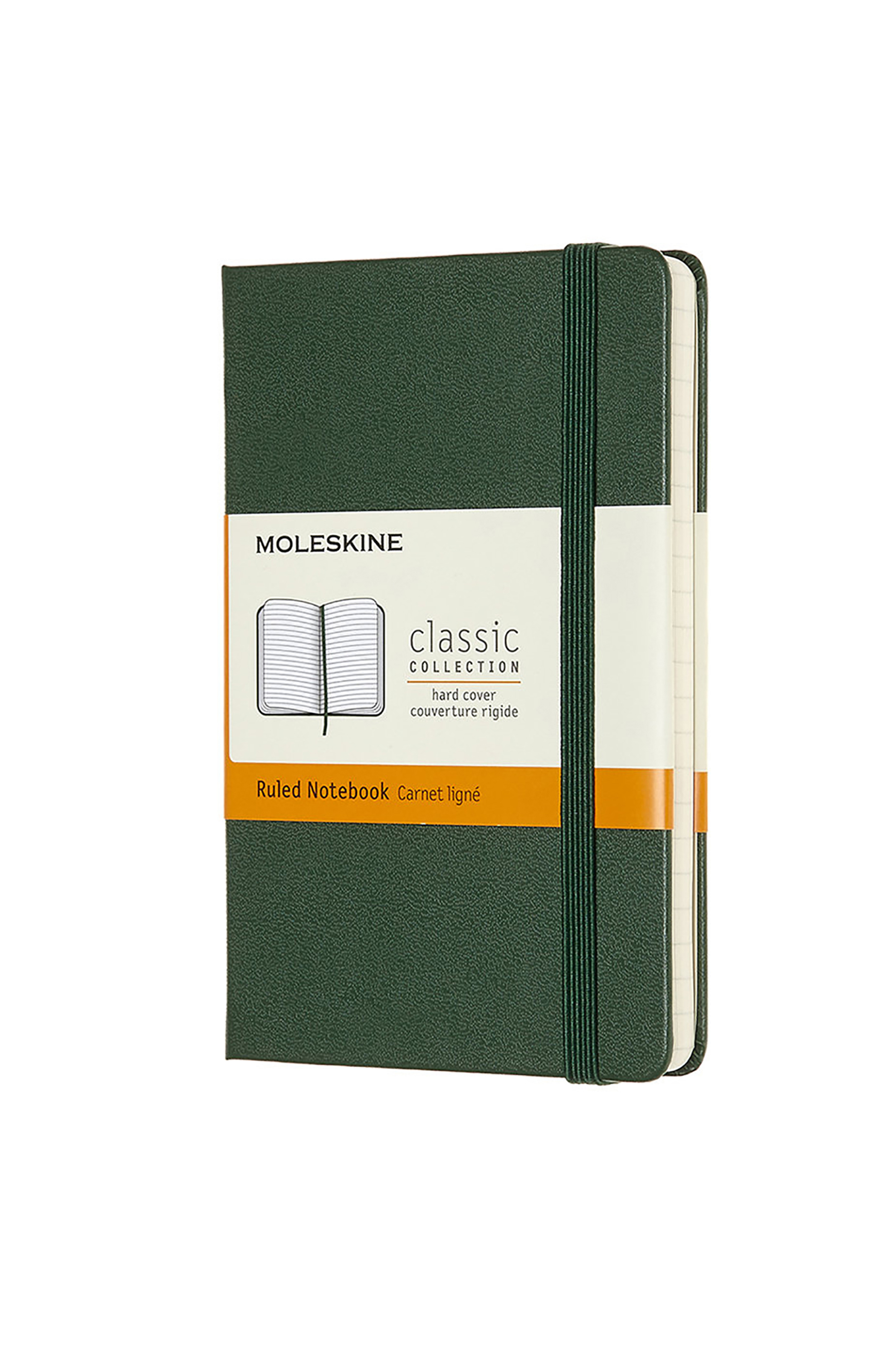 Moleskine σημειωματάριο "Ruled Notebook Pocket Size Myrtle Green" - MM710K15