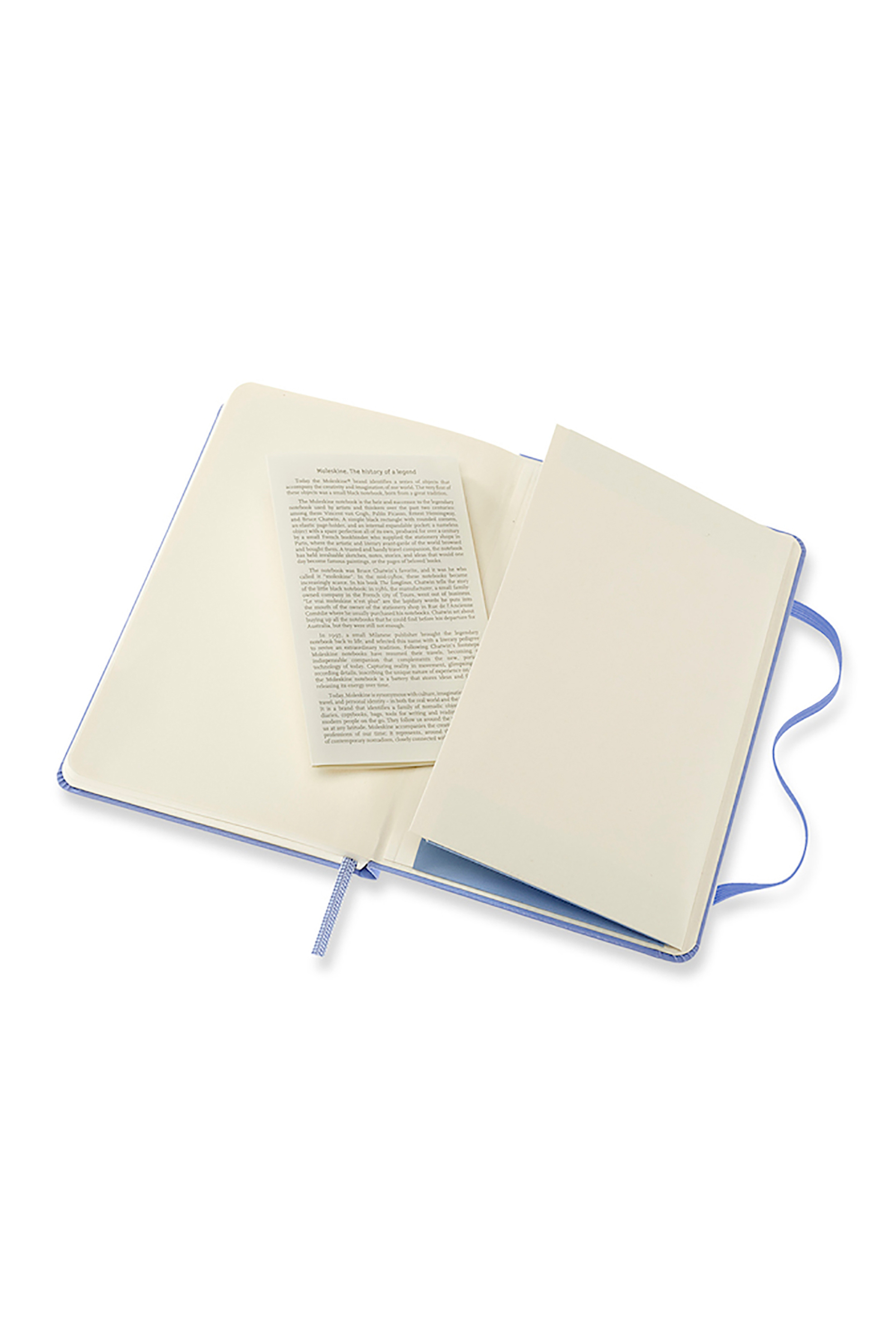 Moleskine Σημειωματάριο Plain Notebook Pocket Size Hydrangea Blue - Qp012B42