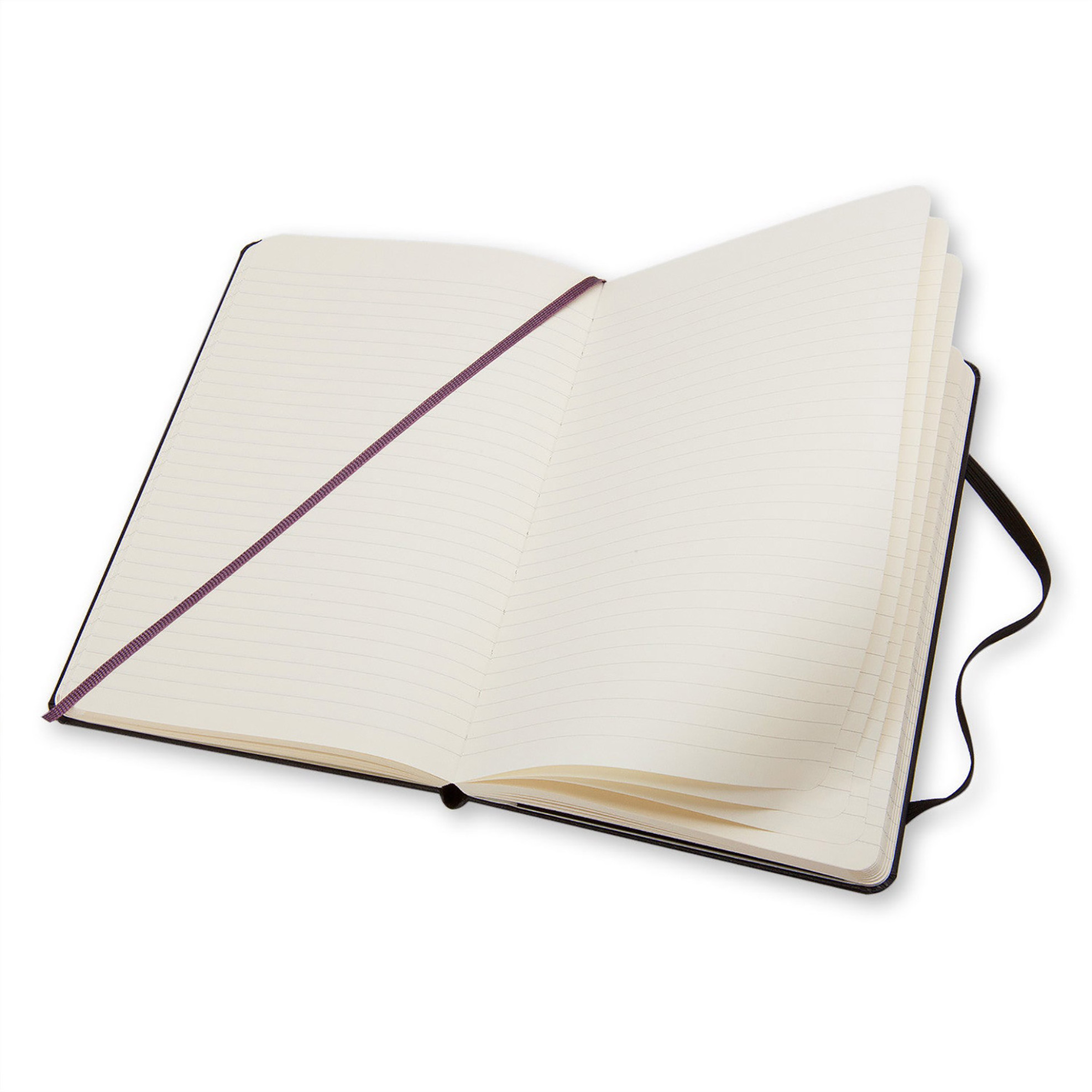 Moleskine σημειωματάριο μονόχρωμο "Classic Notebook Ruled Pocket" Μαύρο - MM710 φωτογραφία