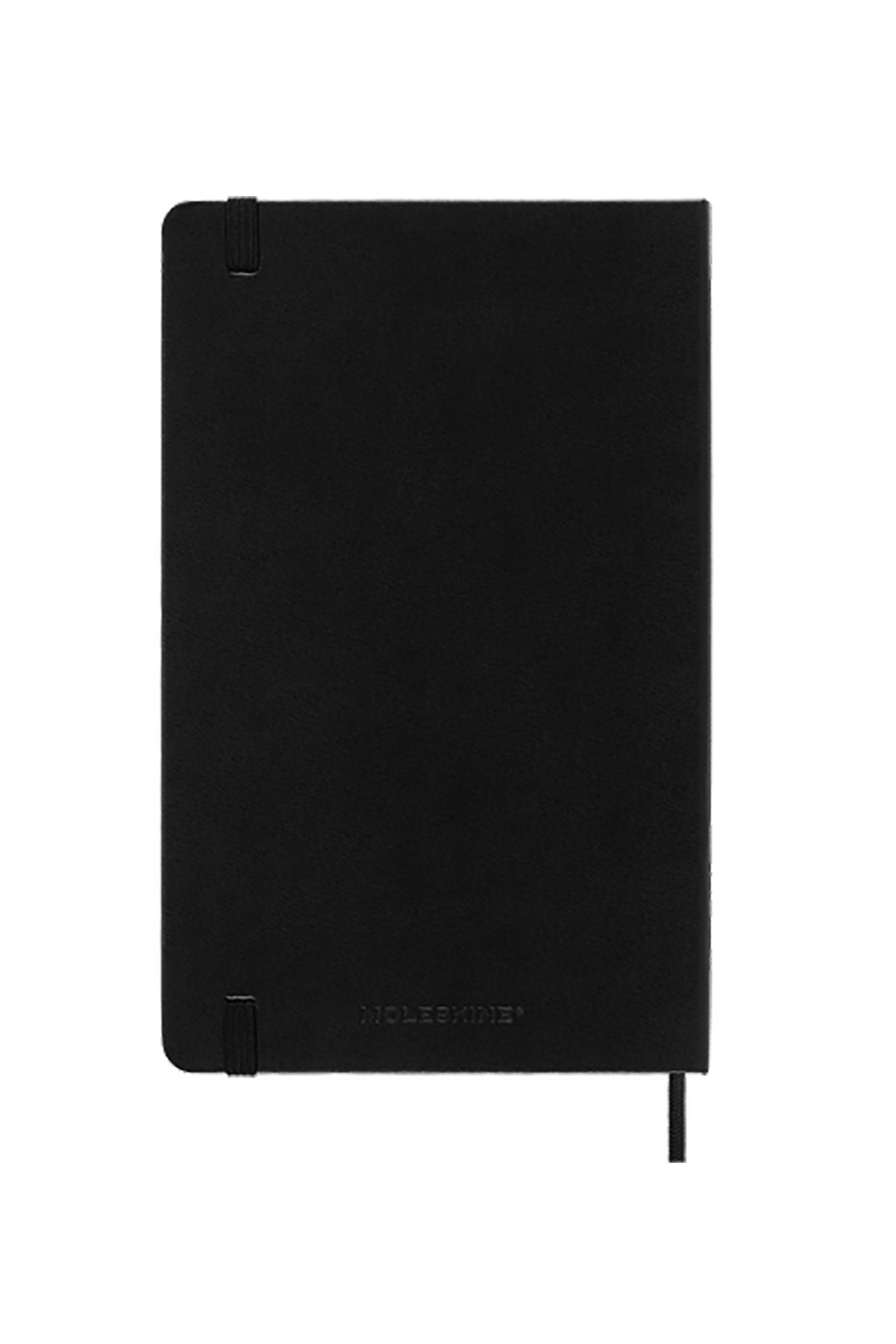 Moleskine σημειωματάριο μονόχρωμο "Classic Notebook Squarted L" Μαύρο - QP061 φωτογραφία