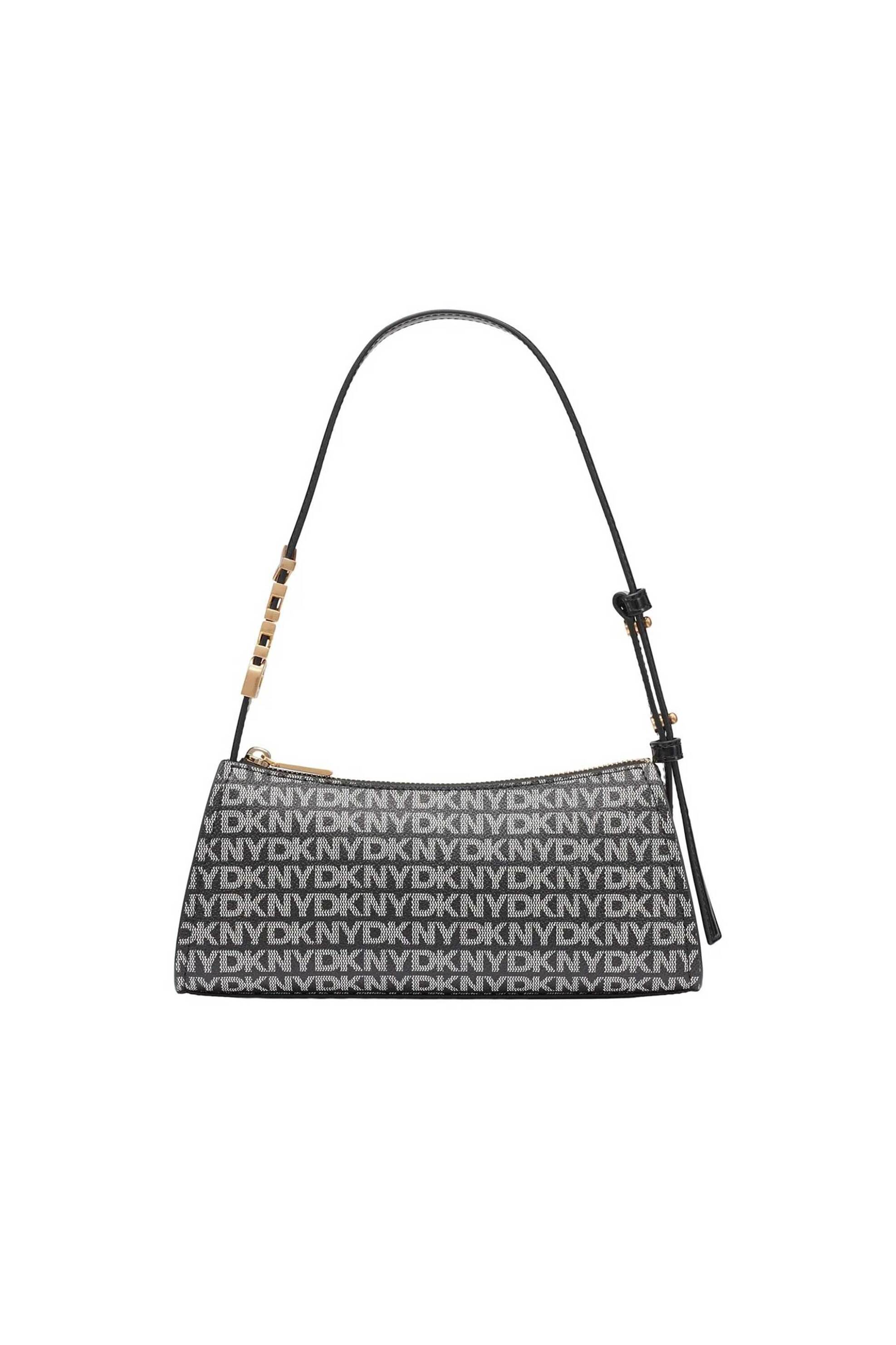 DKNY γυναικεία τσάντα ώμου με all-over logo print 