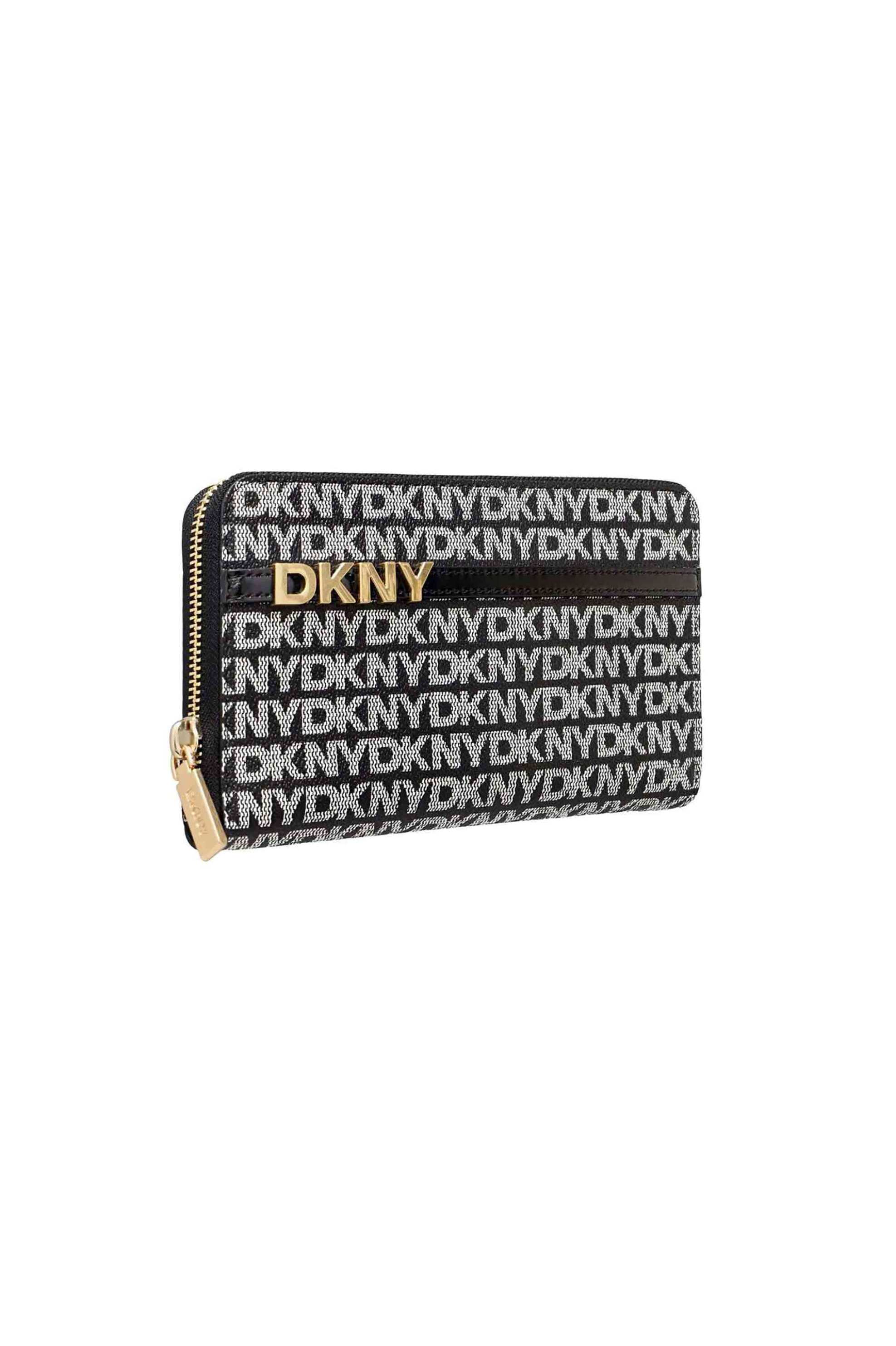 DKNY γυναικείο πορτοφόλι με all-over logo print 