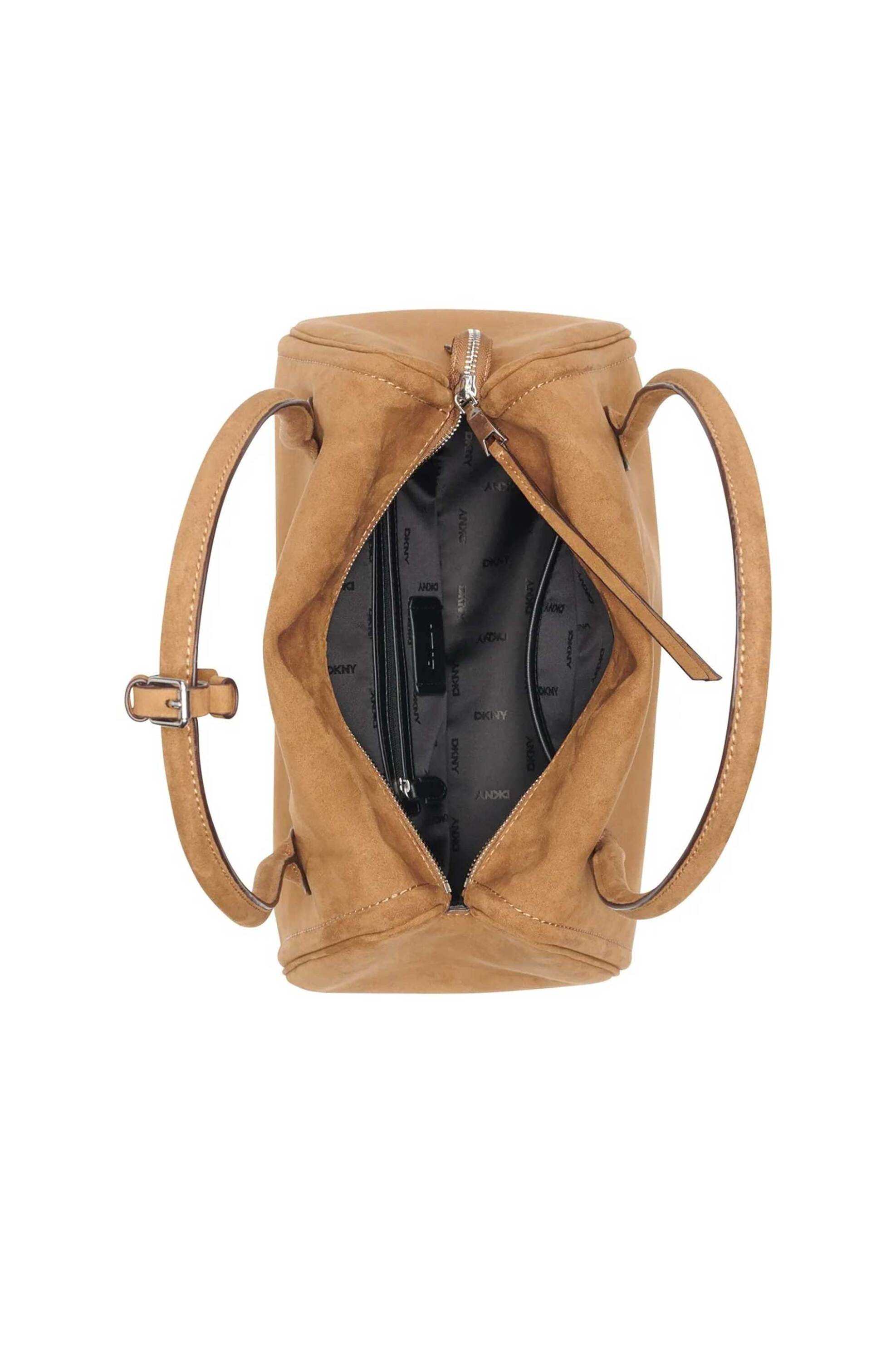 DKNY DKNY γυναικεία τσάντα ώμου "Amelie Bowling Bag" - R62DMQ89 Καμηλό - 4