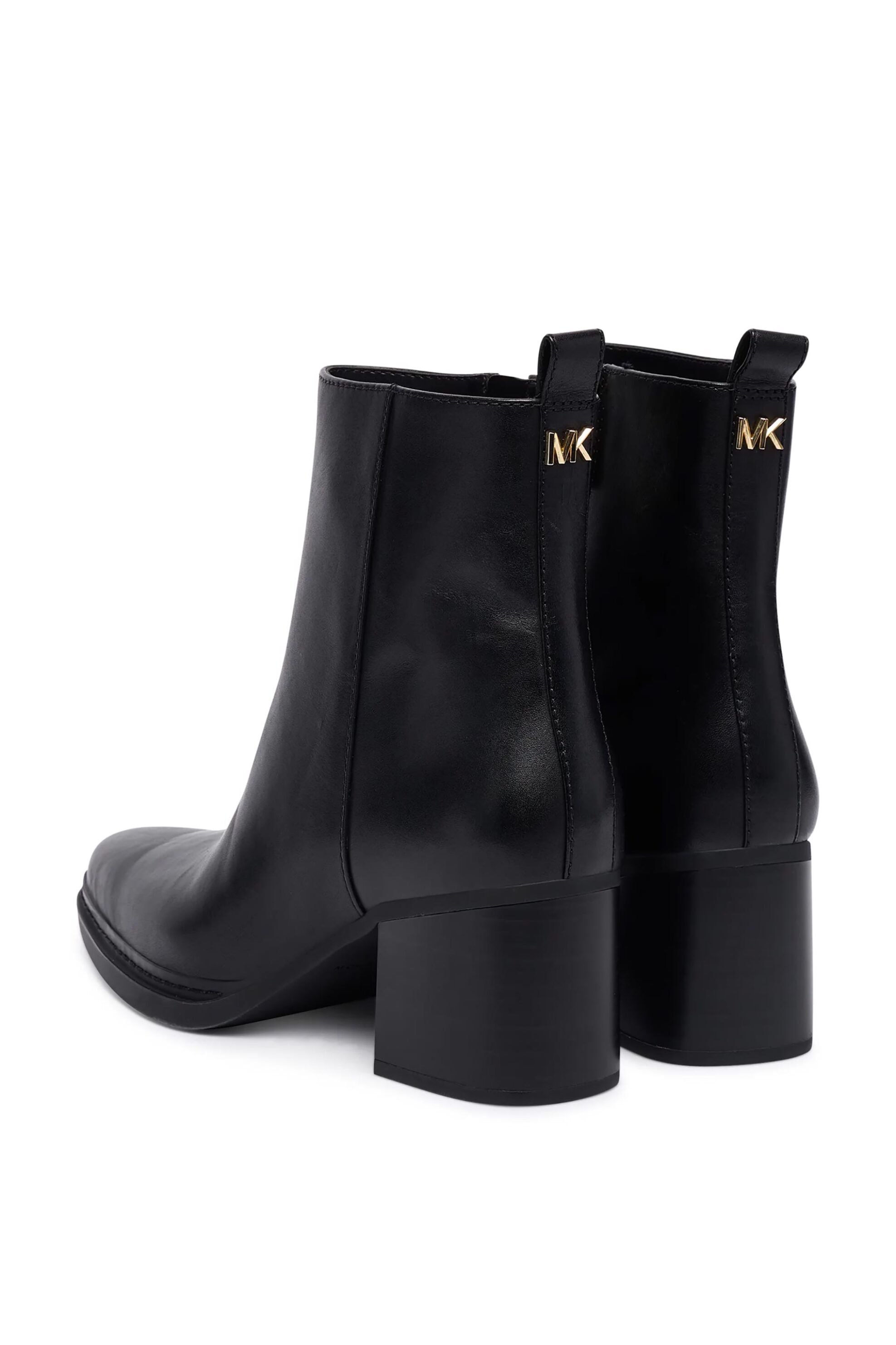 MICHAEL KORS Michael Kors γυναικεία δερμάτινα μποτάκια "Lex" - 40F5LXME5L Μαύρο - 3