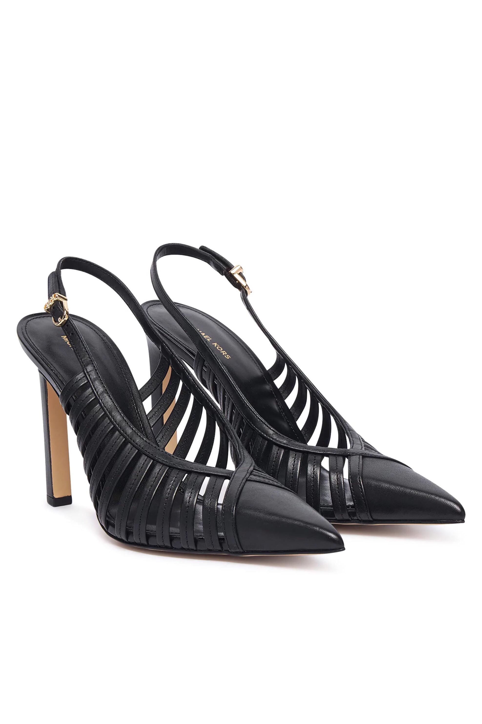 Michael Kors γυναικείες δερμάτινες γόβες slingback 