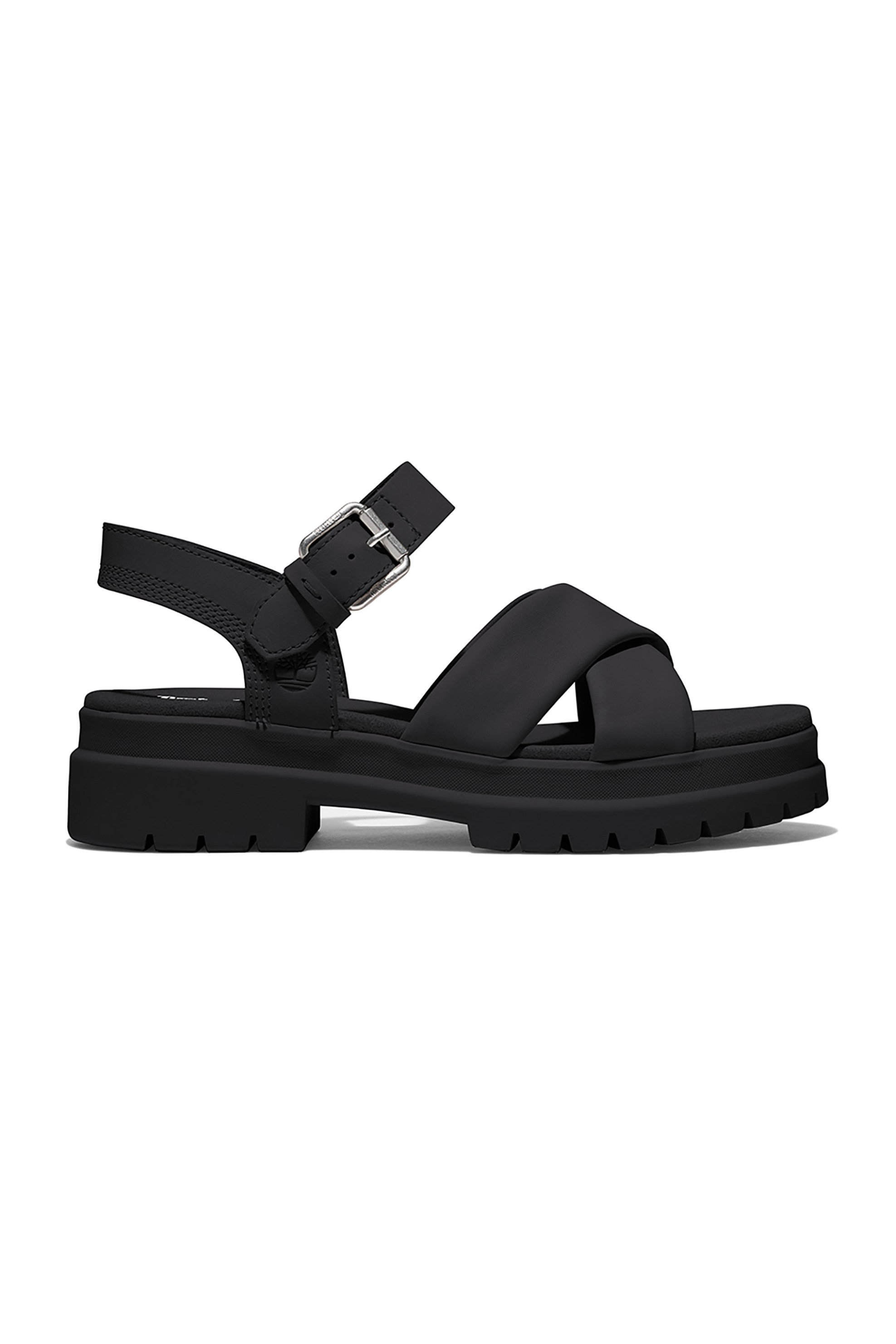 Timberland Timberland γυναικεία σανδάλια μονόχρωμα με ανάγλυφο λογότυπο 