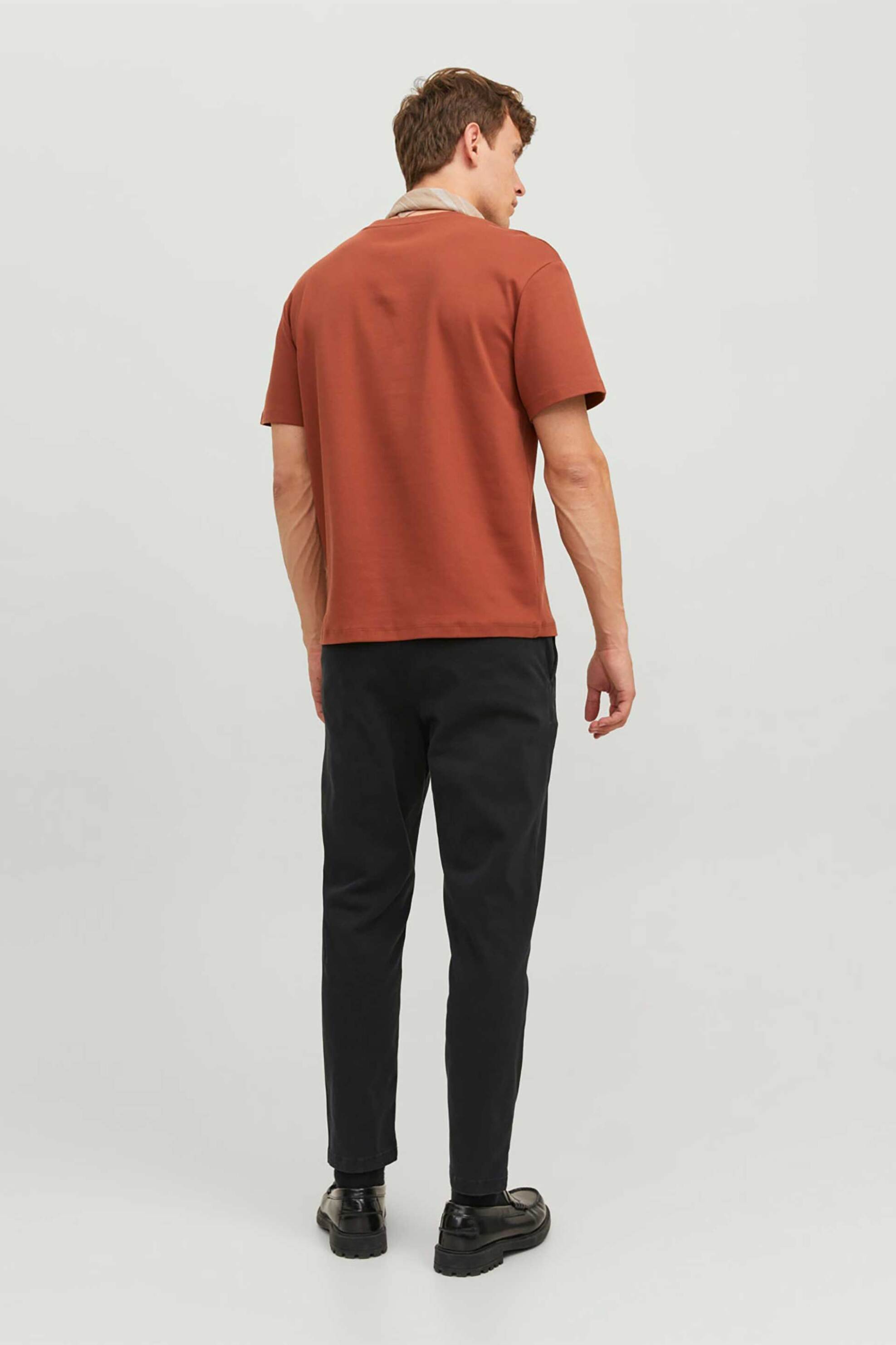 JACK & JONES ανδρικό chino παντελόνι Regular Fit - 12242188 Μαύρο φωτογραφία