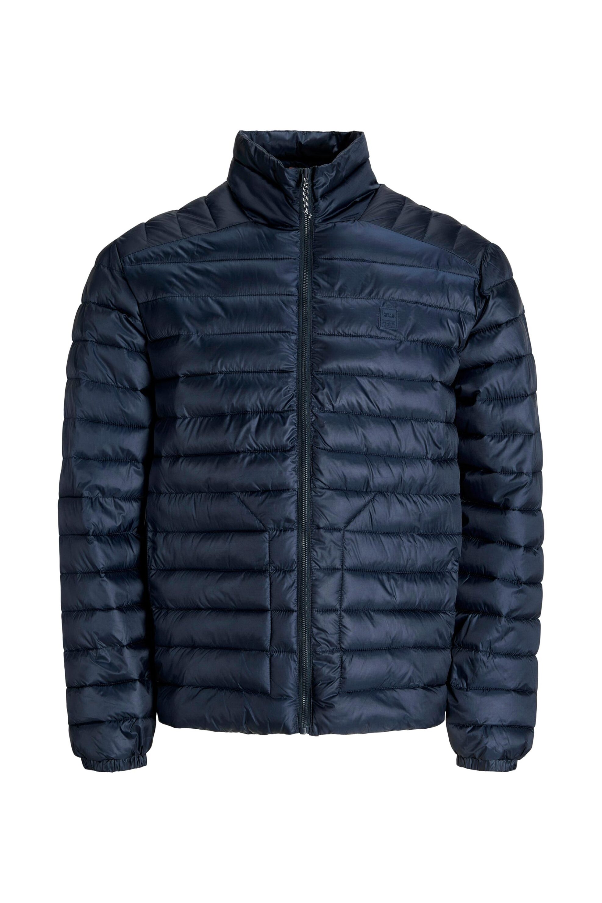 JACK & JONES ανδρικό μπουφάν με καπιτονέ σχέδιο - 12279324 Μπλε Σκούρο