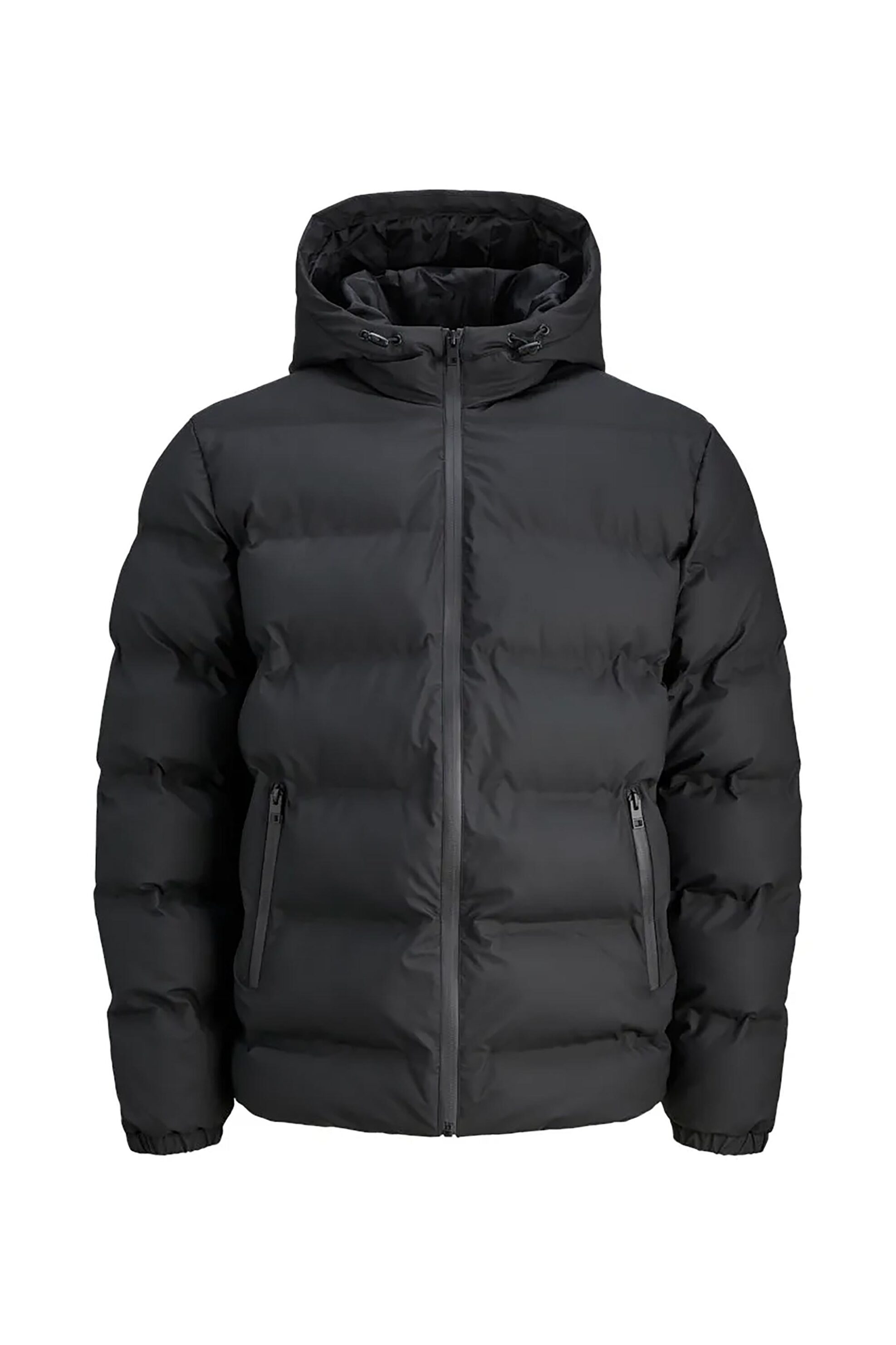 JACK & JONES ανδρικό μπουφάν με καπιτονέ σχέδιο - 12279239 Μαύρο