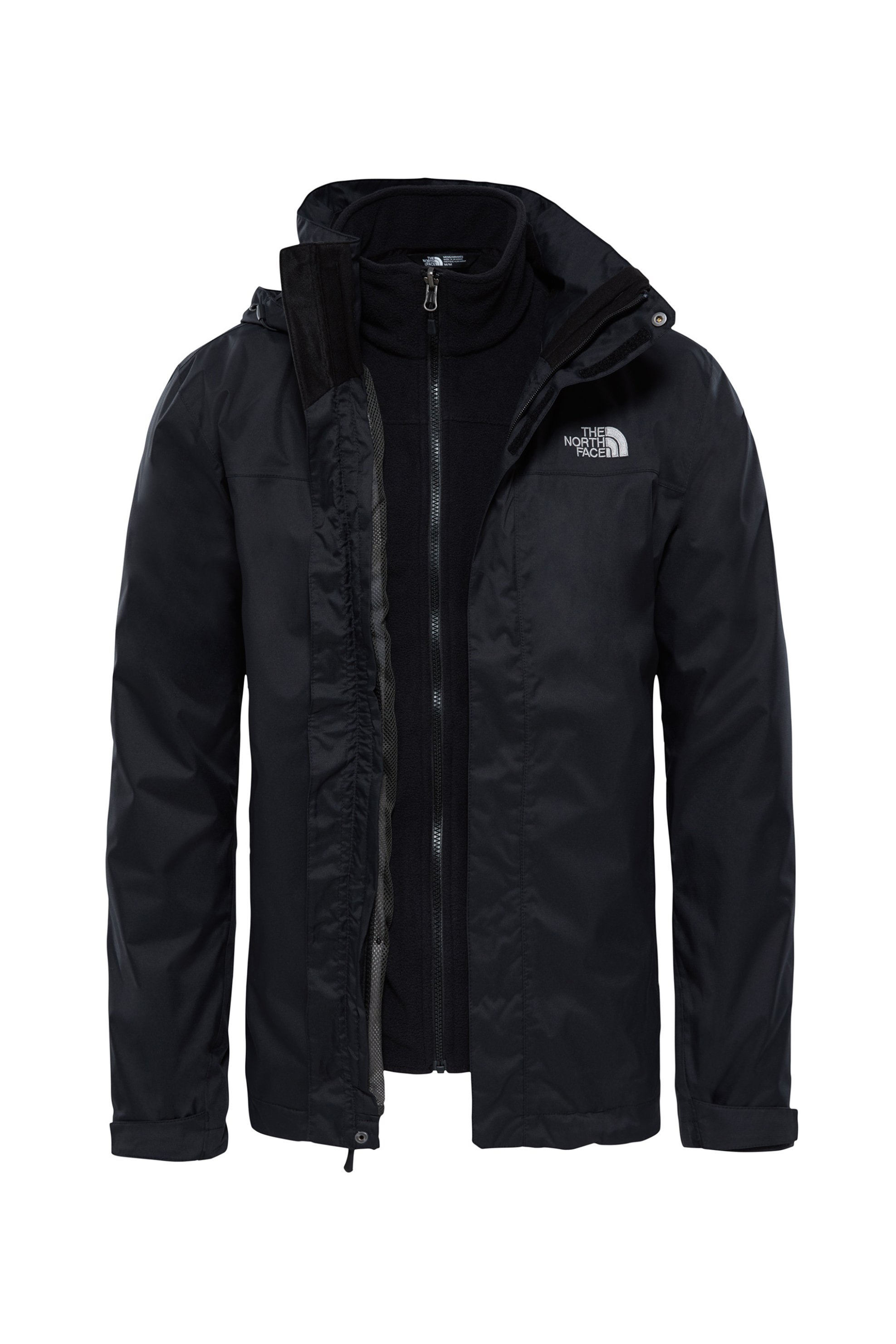 THE NORTH FACE The North Face ανδρικό διπλό μπουφάν Evolve II Triclimate - NF00CG55JK31 Μαύρο