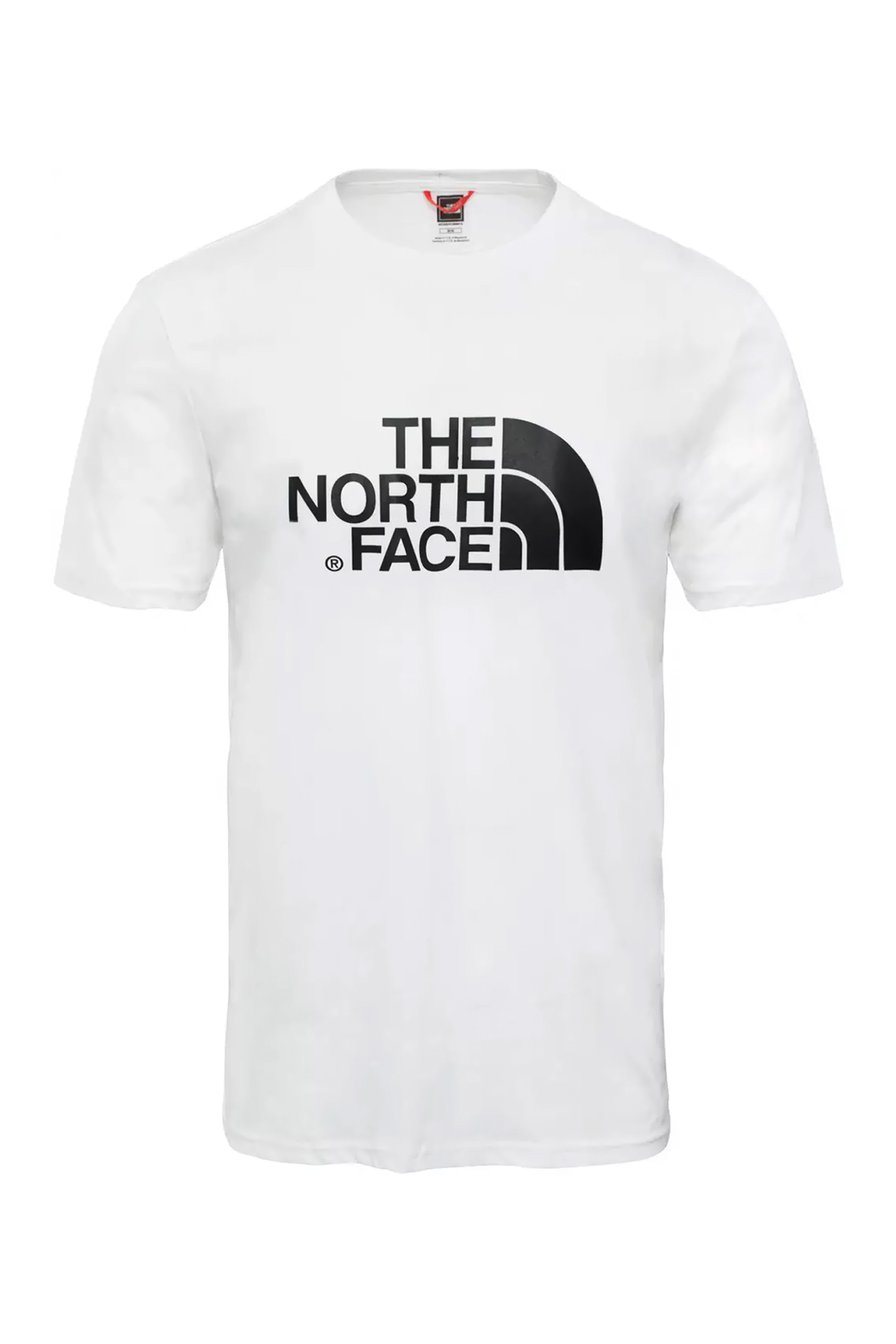 The North Face ανδρικό T-shirt με logo print ''Easy'' - NF0A2TX3FN41 Λευκό φωτογραφία