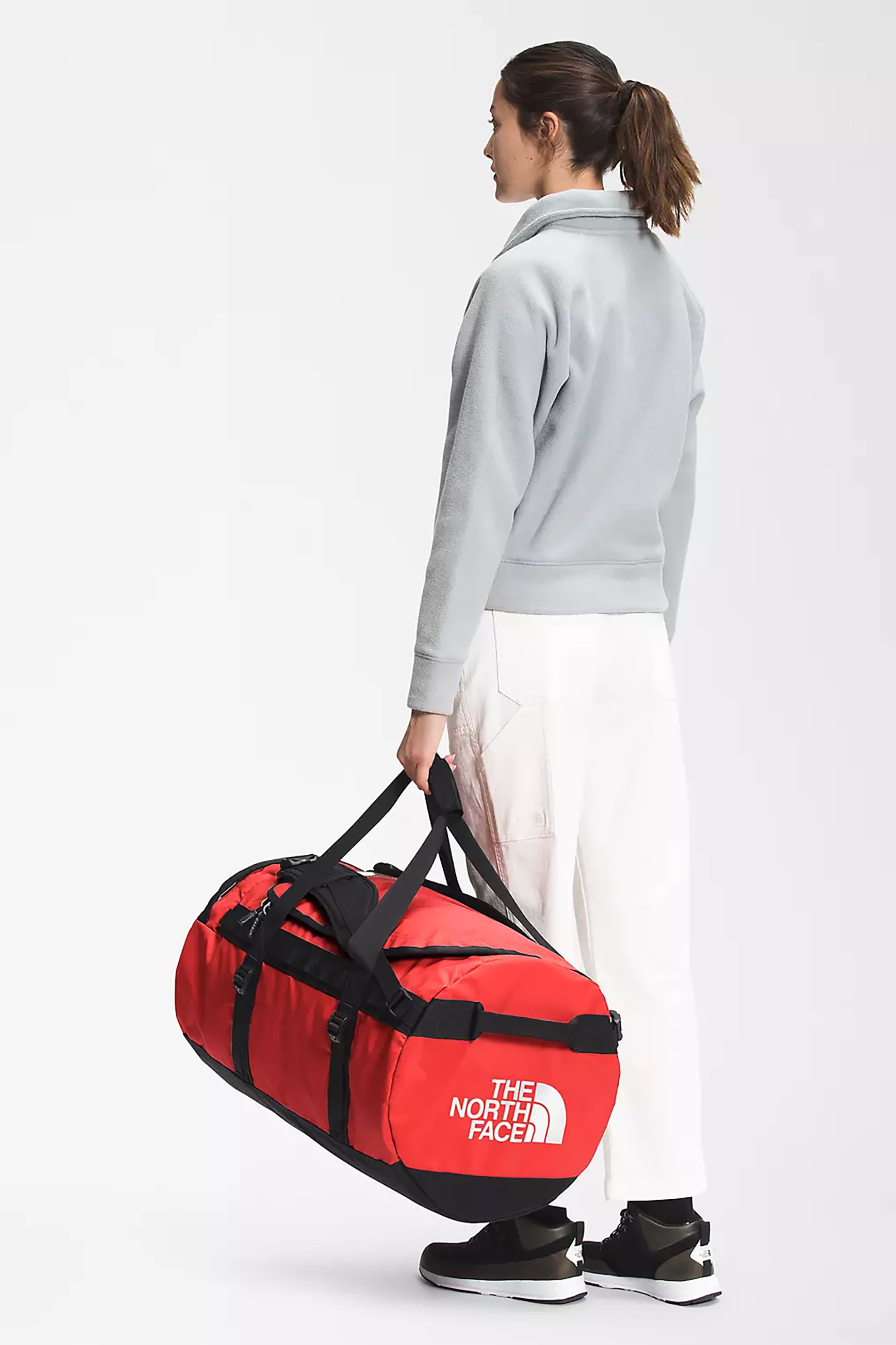 The North Face unisex σάκος ταξιδίου "Base Camp Duffel M" - NF0A52SAKZ31 Κόκκινο φωτογραφία