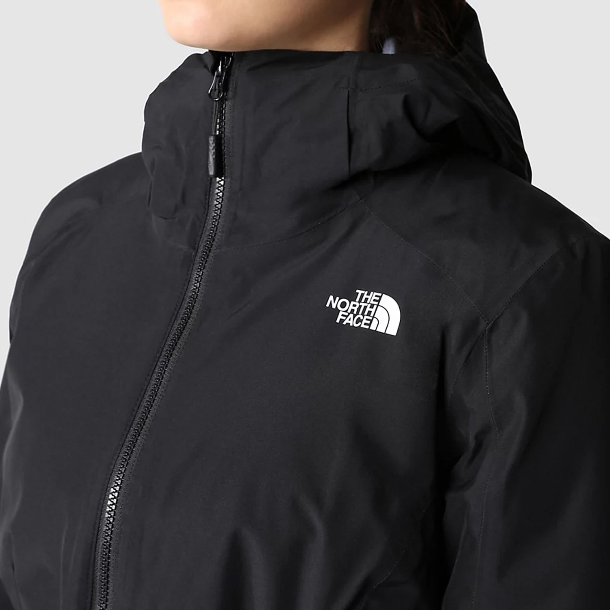 The North Face γυναικείο παρκά μονόχρωμο με ρυθμιζόμενη κουκούλα "Hikesteller" - NF0A3Y1GKX71 Μαύρο φωτογραφία