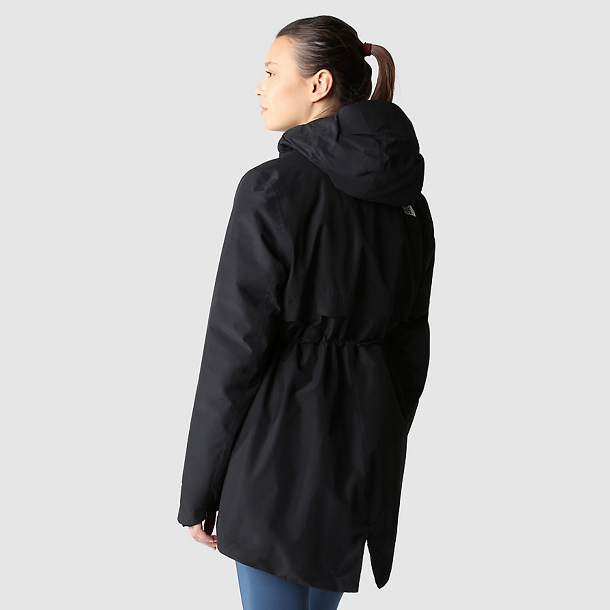 The North Face γυναικείο παρκά μονόχρωμο με ρυθμιζόμενη κουκούλα "Hikesteller" - NF0A3Y1GKX71 Μαύρο φωτογραφία