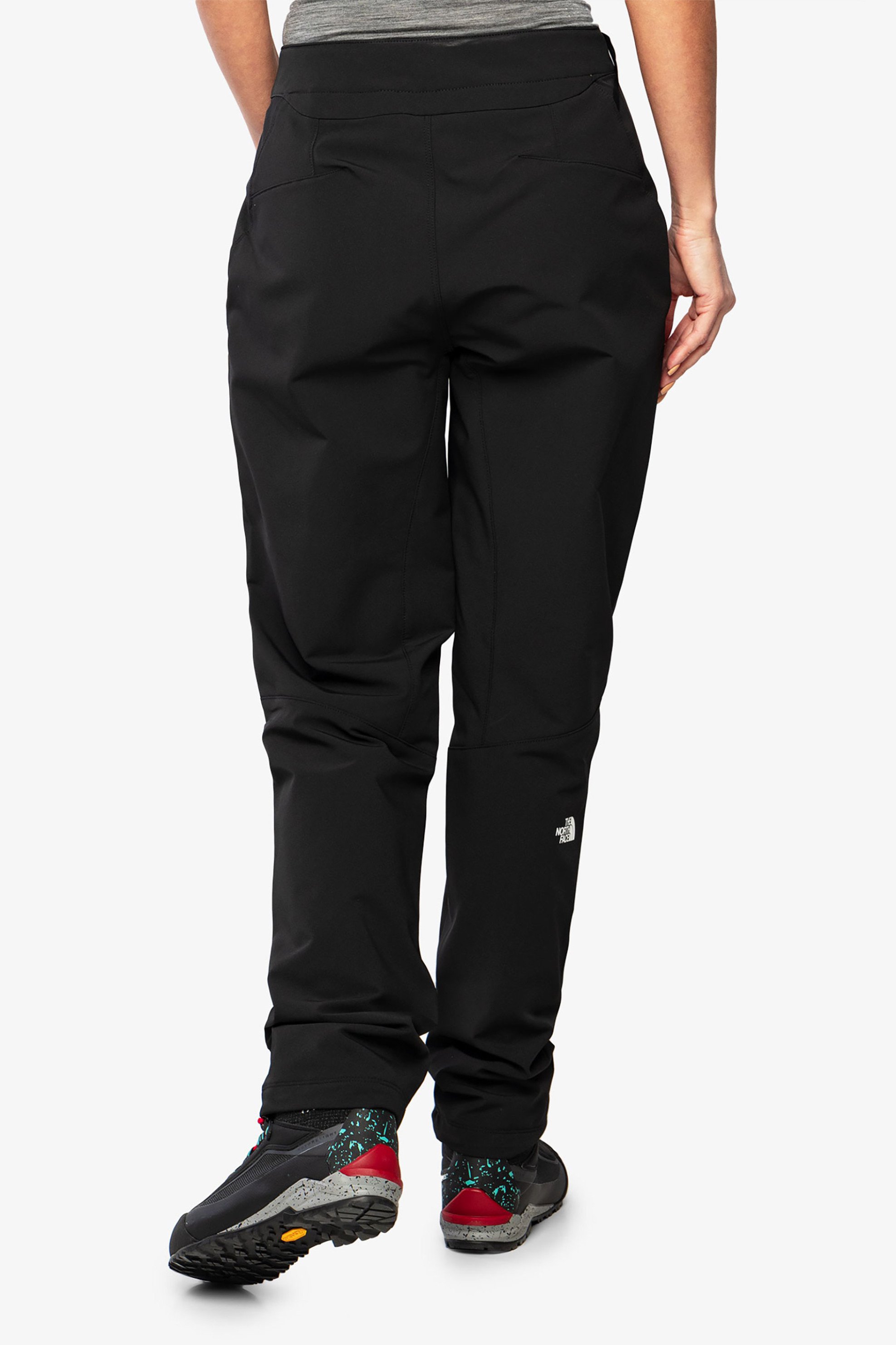 The North Face γυναικείο παντελόνι με τσέπες με φερμουάρ και logo print Regular Fit "Diablo" - NF0A7Z89JK31 Μαύρο φωτογραφία