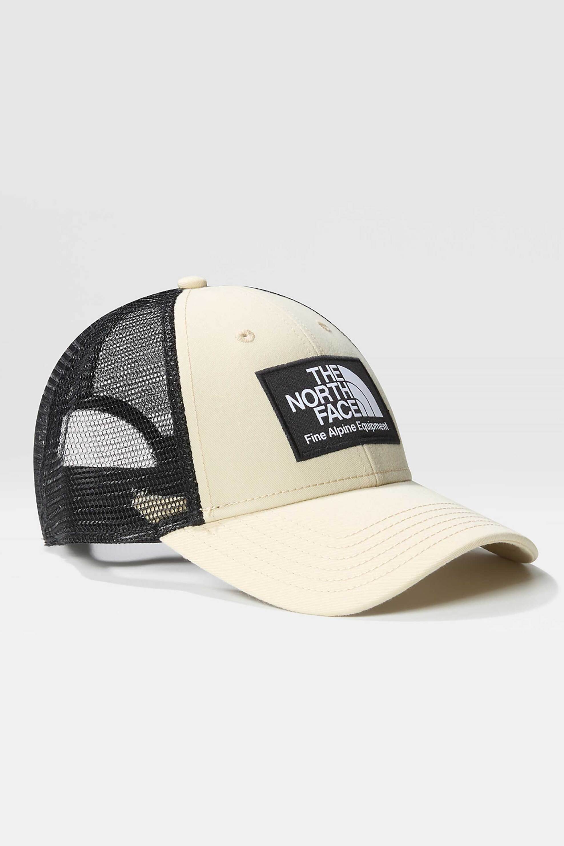 Ανδρική Μόδα > Ανδρικά Αξεσουάρ > Ανδρικά Καπέλα & Σκούφοι The North Face unisex καπέλο με logo patch και snapback "Mudder Trucker Cap" - NF0A5FXA3X41 Κρέμ