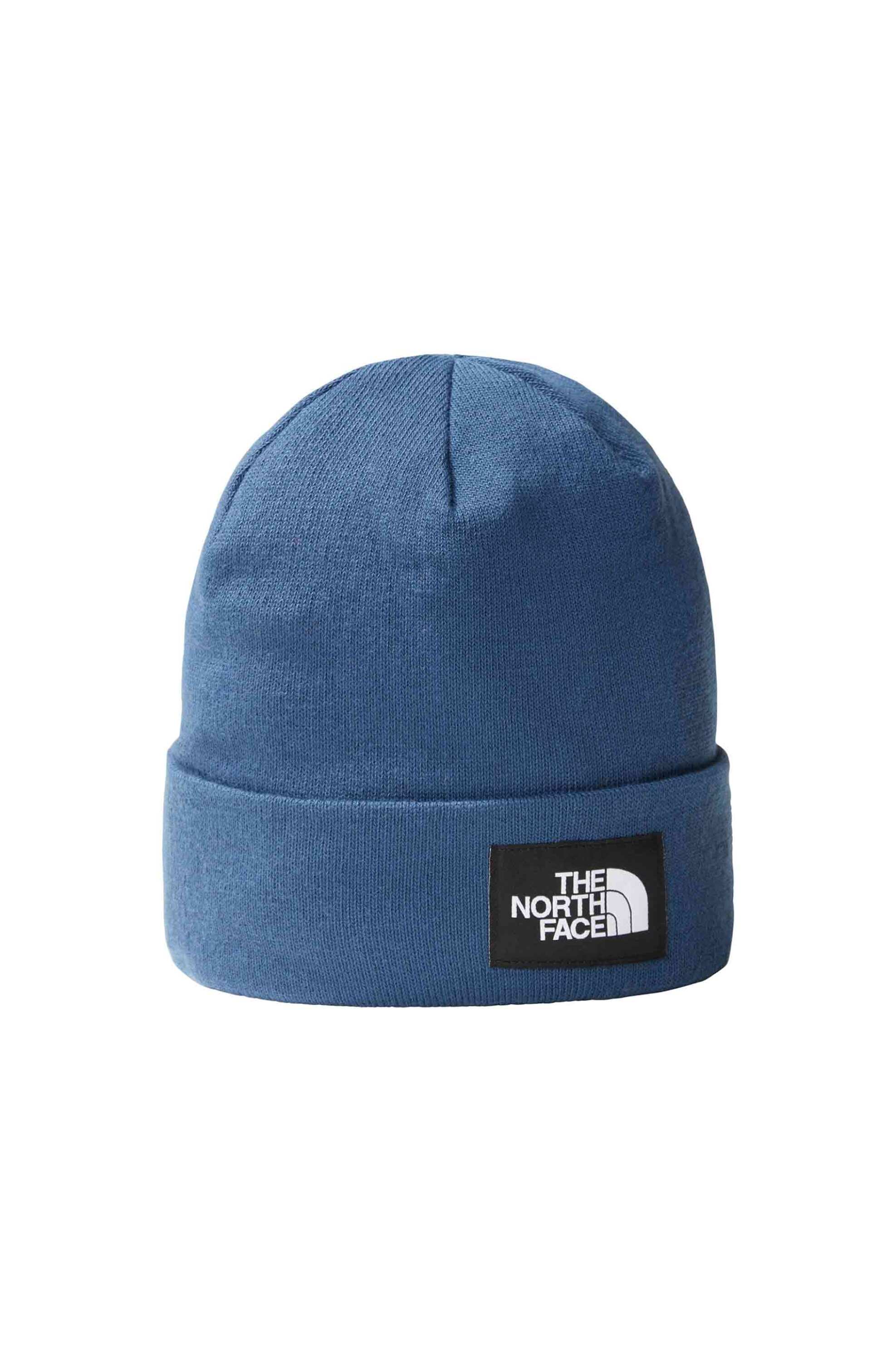 The North Face unisex σκούφος μονόχρωμος με contrast logo patch "Dock Worker" - NF0A3FNTHDC1 Μπλε