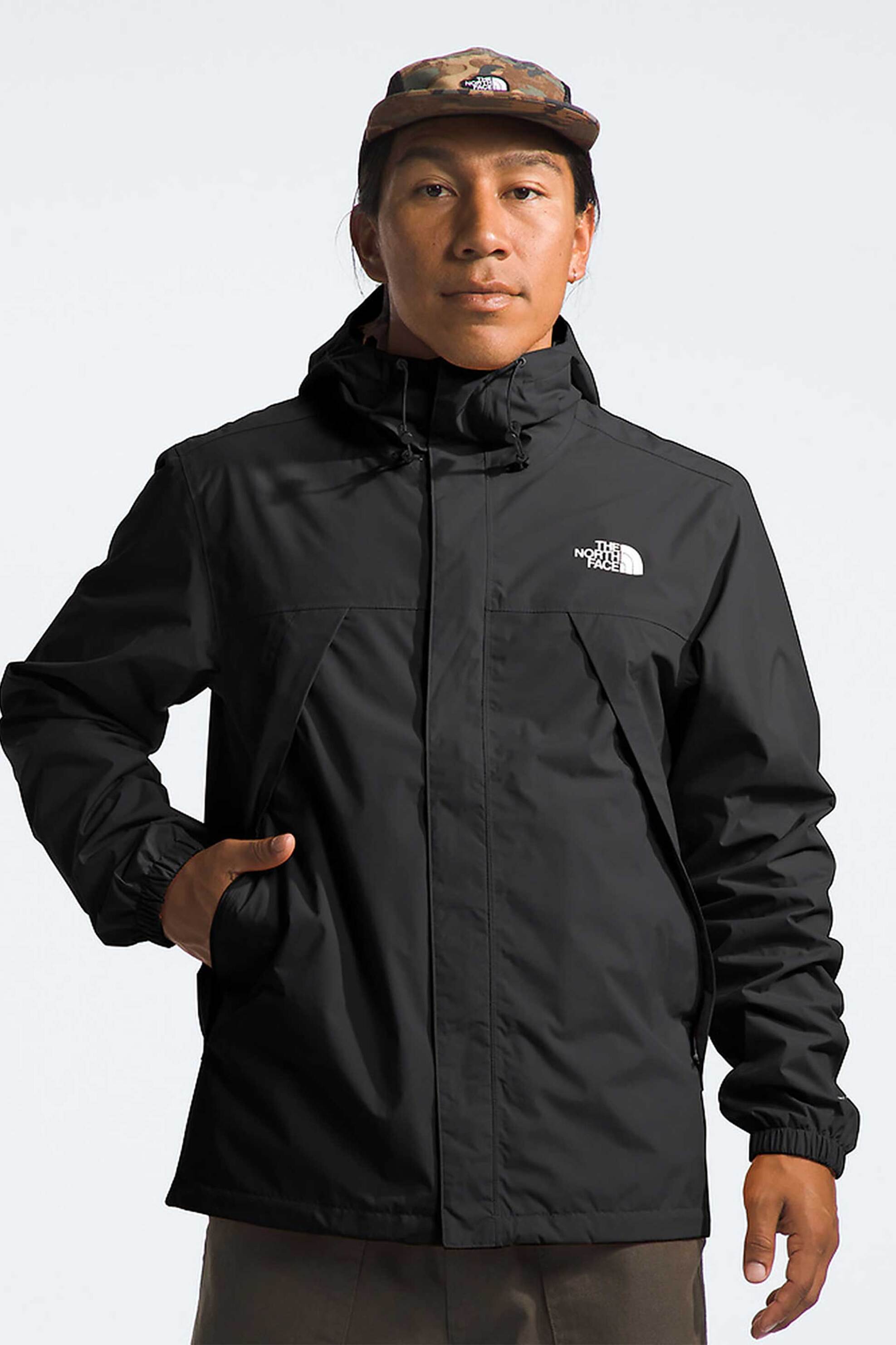 The North Face ανδρικό μπουφάν αδιάβροχο "Antora" - NF0A7QEY4H01 Μαύρο