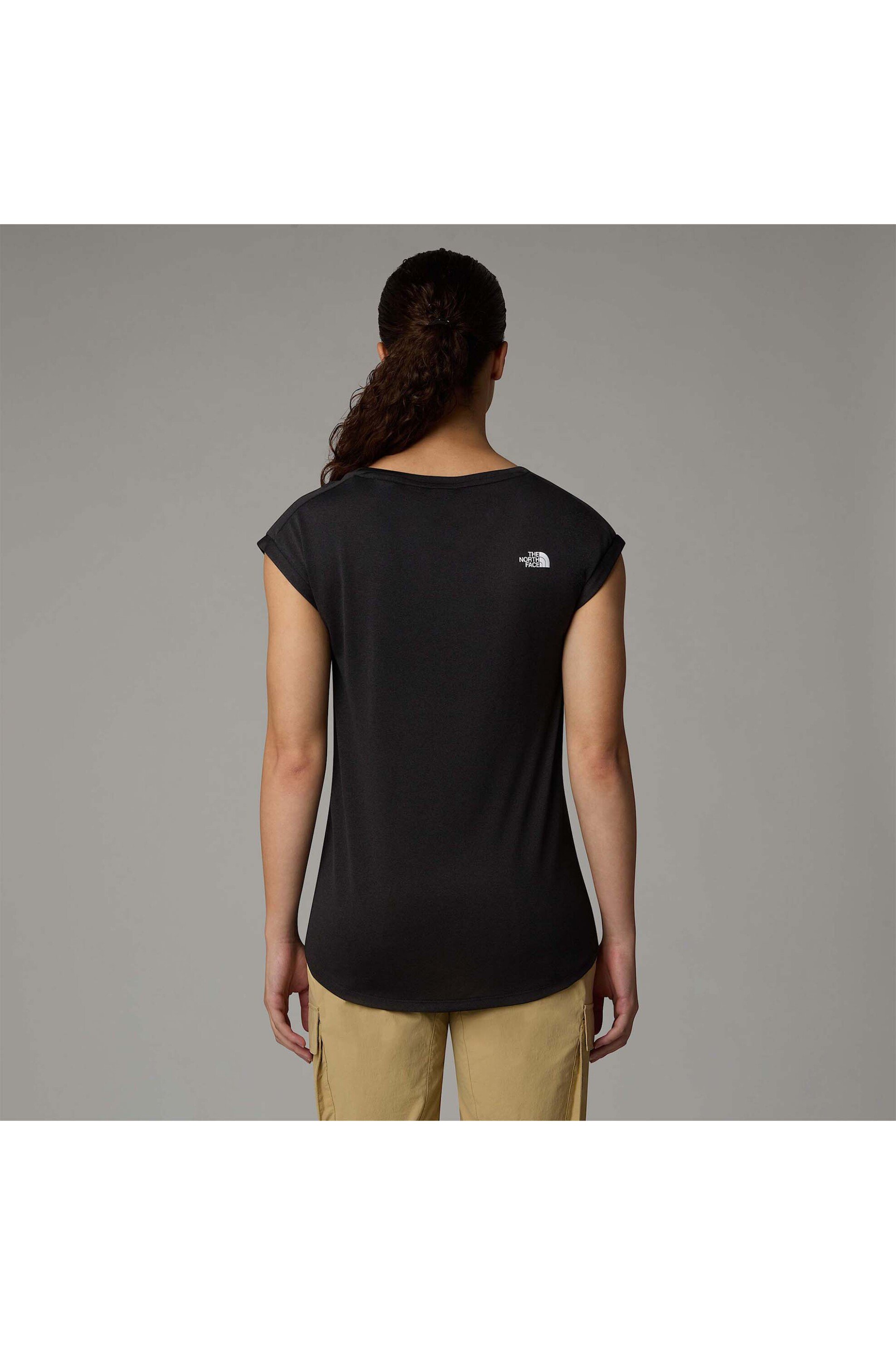 The North Face Γυναικείο T-Shirt Μονόχρωμο Tanken - Nf0A8Bs25S51 Μαύρο