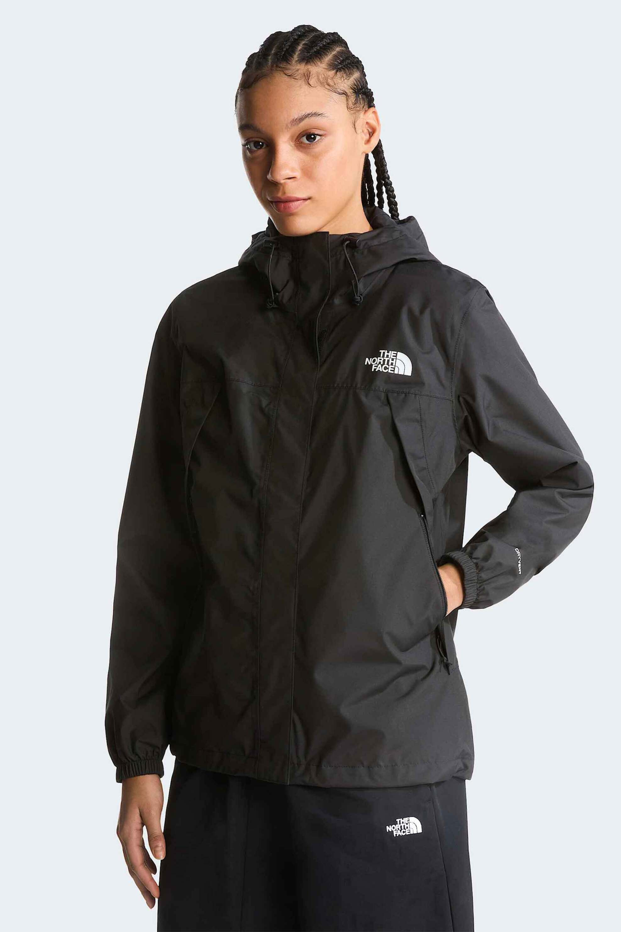 The North Face γυναικείο αδιάβροχο μπουφάν "Antora" - NF0A8BKDJK31 Μαύρο