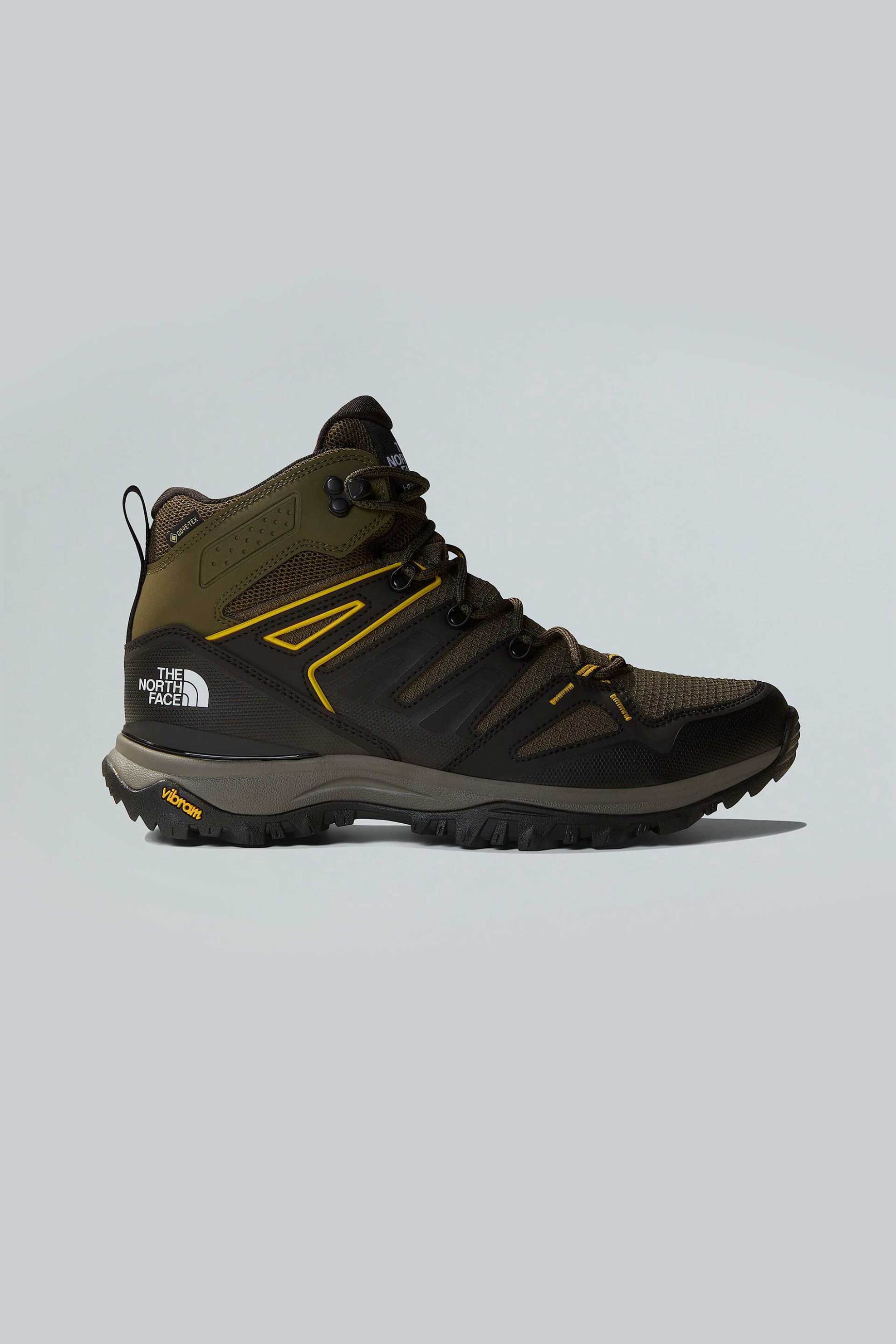 The North Face ανδρικά αδιάβροχα μποτάκια hiking "Hedgehog GORE-TEX® Mid" - NF0A8AAABQW1 Λαδί