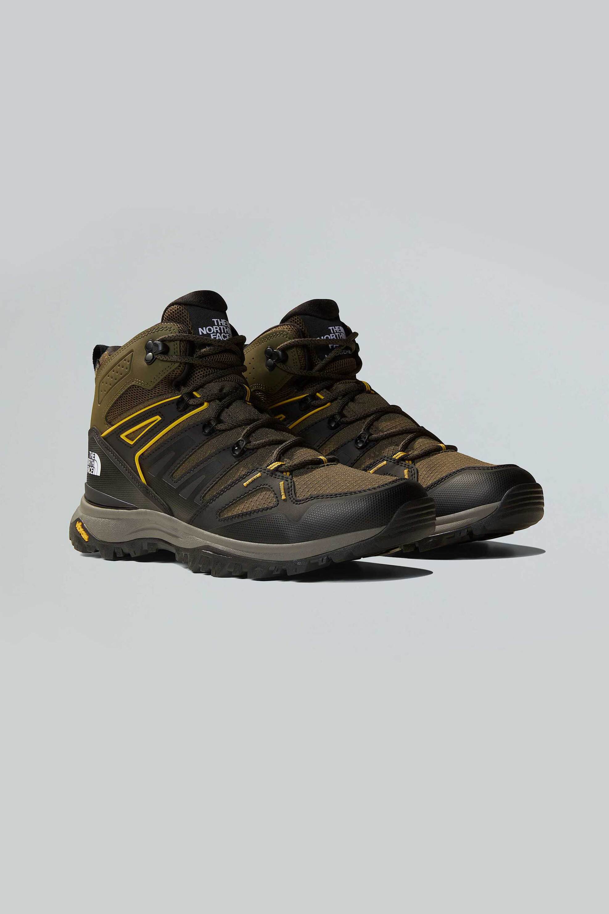 The North Face ανδρικά αδιάβροχα μποτάκια hiking "Hedgehog GORE-TEX® Mid" - NF0A8AAABQW1 Λαδί φωτογραφία