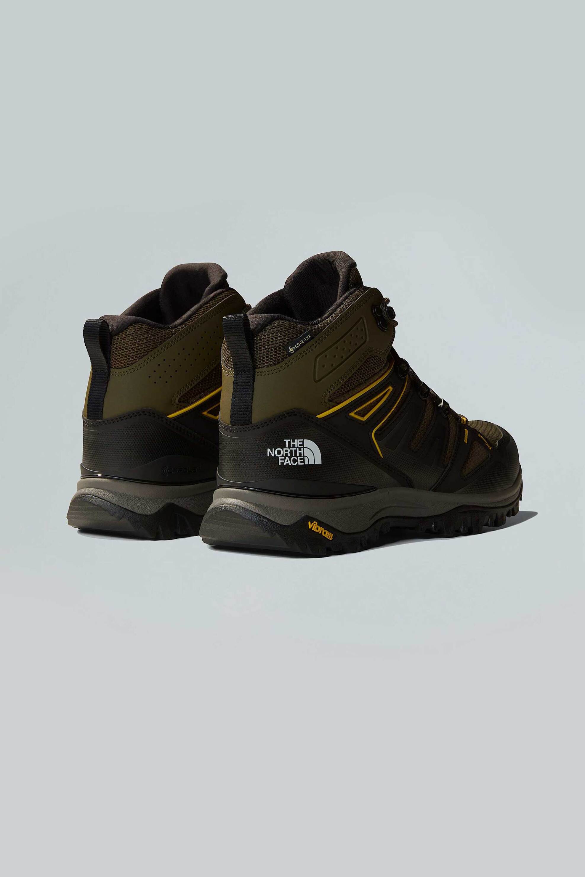 The North Face ανδρικά αδιάβροχα μποτάκια hiking "Hedgehog GORE-TEX® Mid" - NF0A8AAABQW1 Λαδί φωτογραφία
