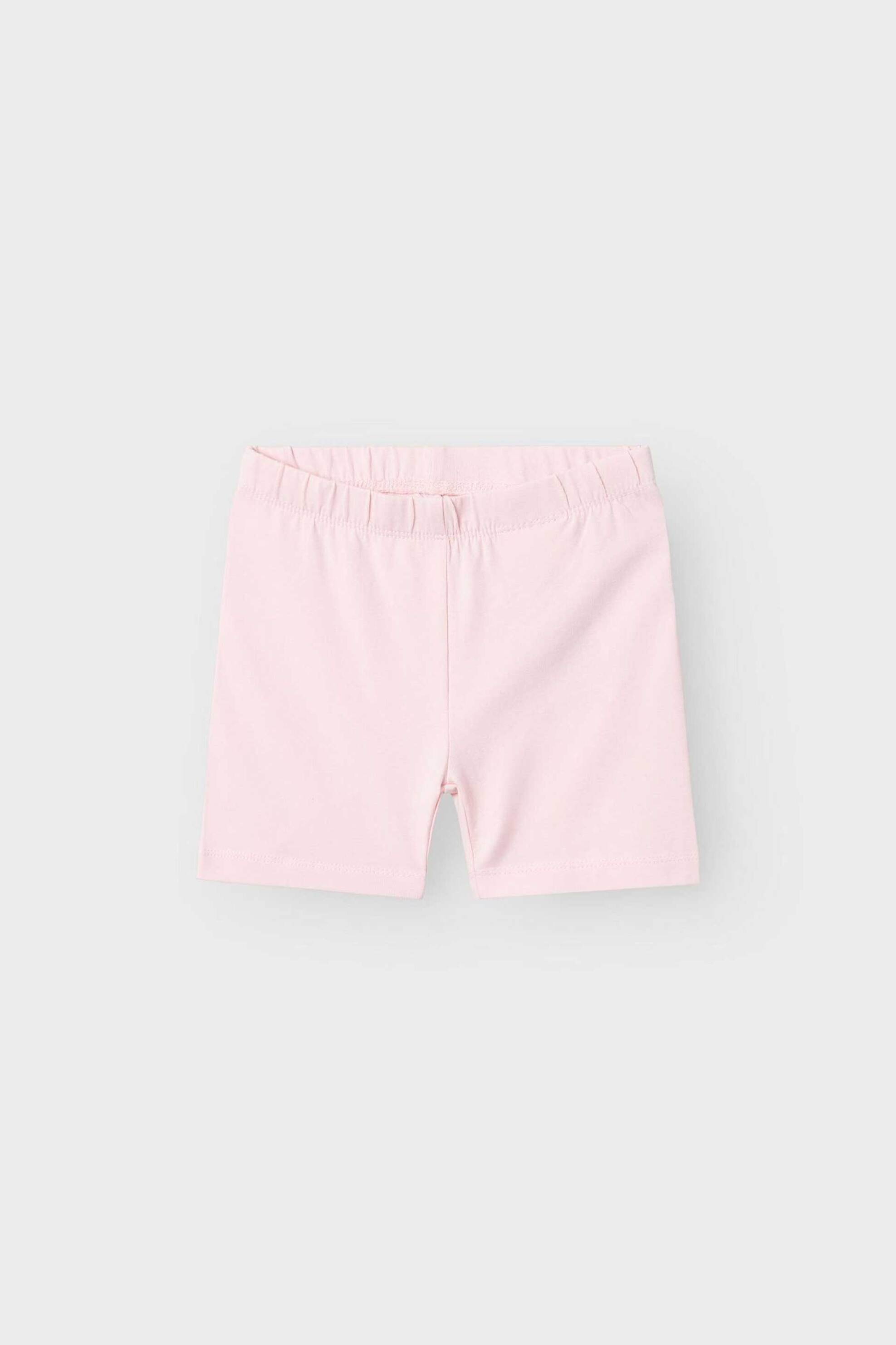 Name It παιδικό μονόχρωμο σορτς με ελαστική μέση Regular Fit - 13228153 Ροζ