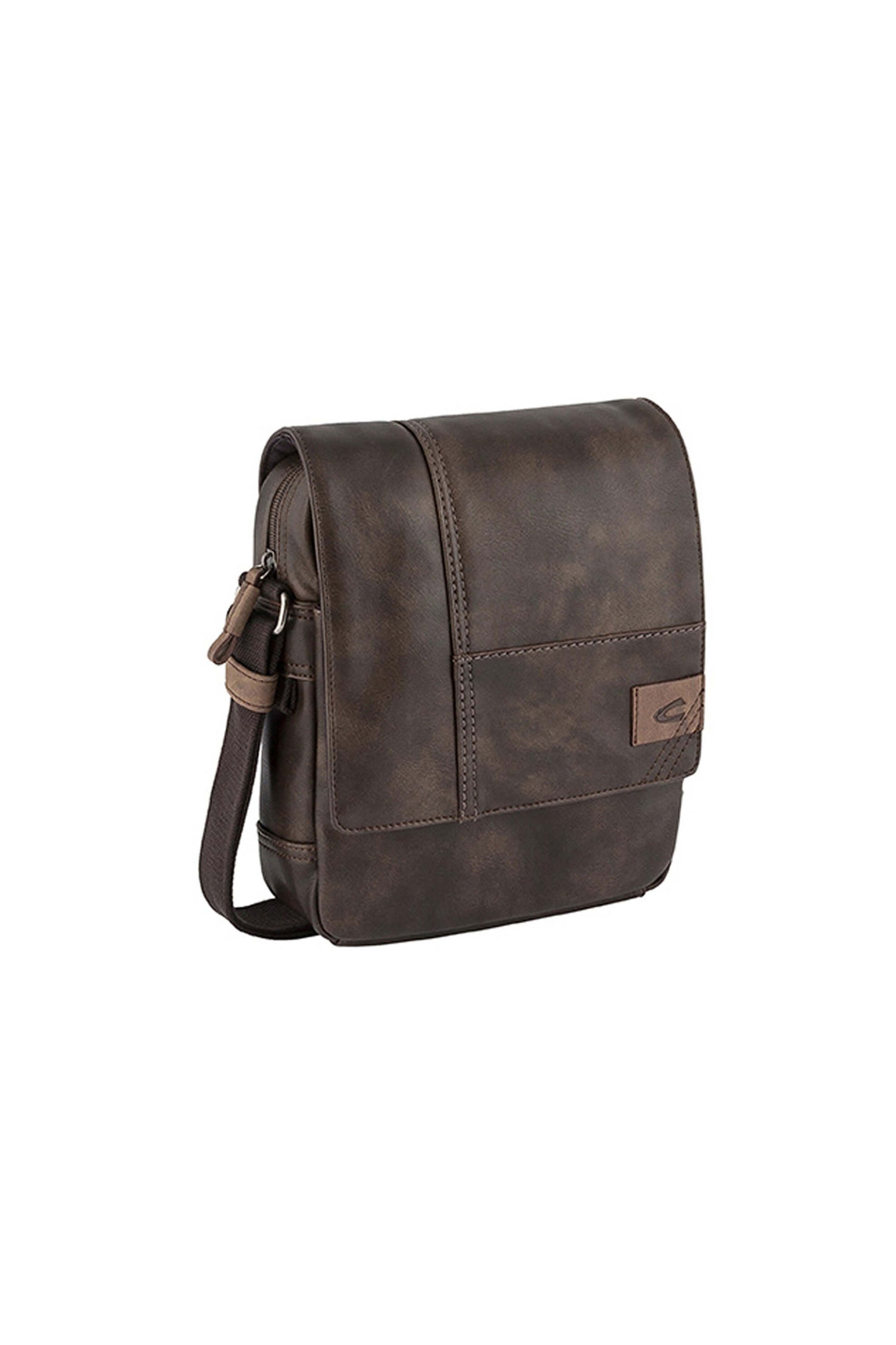 Camel Active ανδρικό δερμάτινο τσαντάκι ώμου - CASB25160229