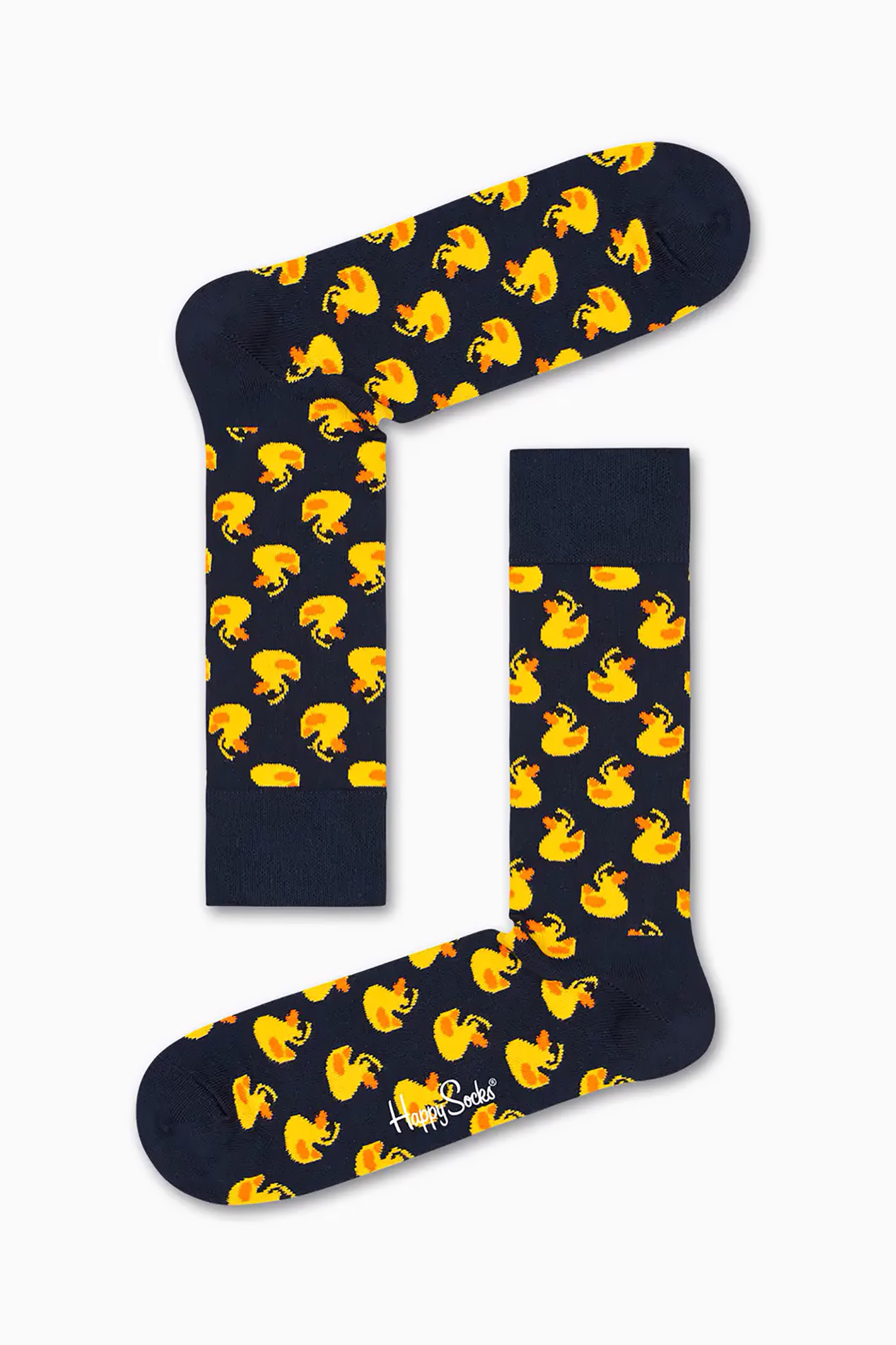 HAPPY SOCKS Happy Socks unisex κάλτσες "Rubber Duck" - RDU01-6500 Μαύρο