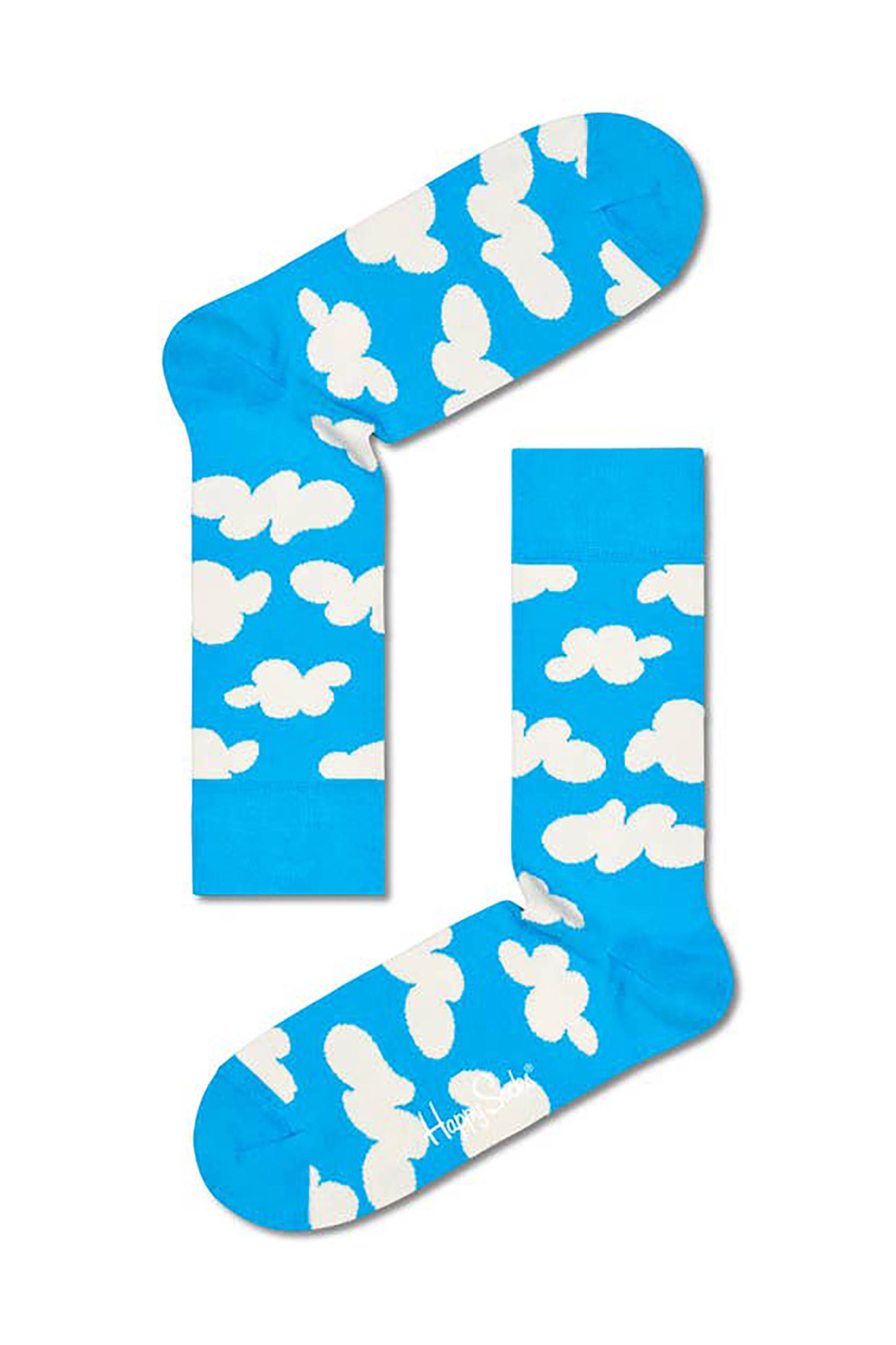 Happy Socks unisex κάλτσες "Cloudy" - CLO01-6700 Μαύρο