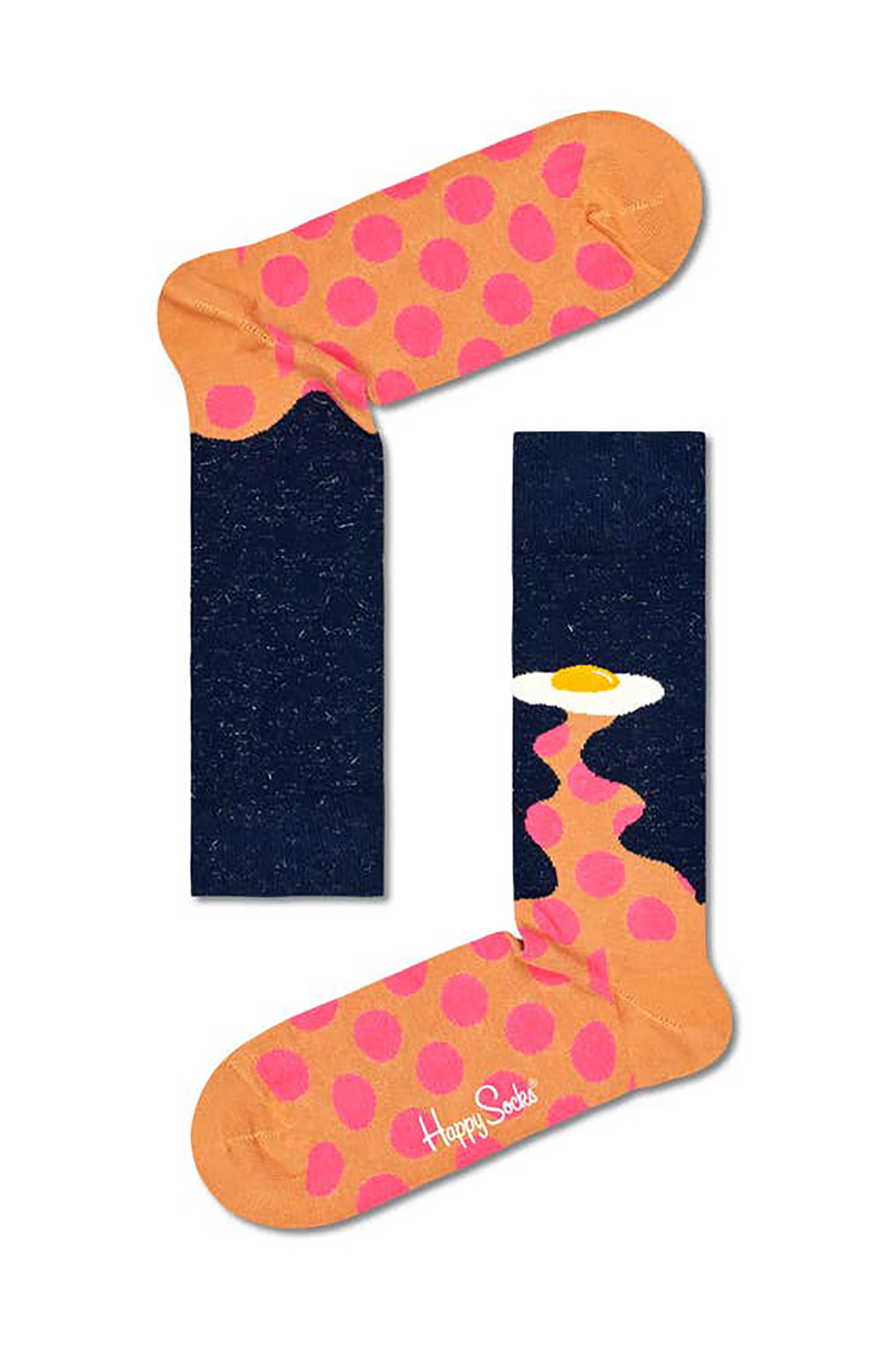 HAPPY SOCKS Happy Socks unisex κάλτσες "Space Egg" - EGG01-6300 Μαύρο