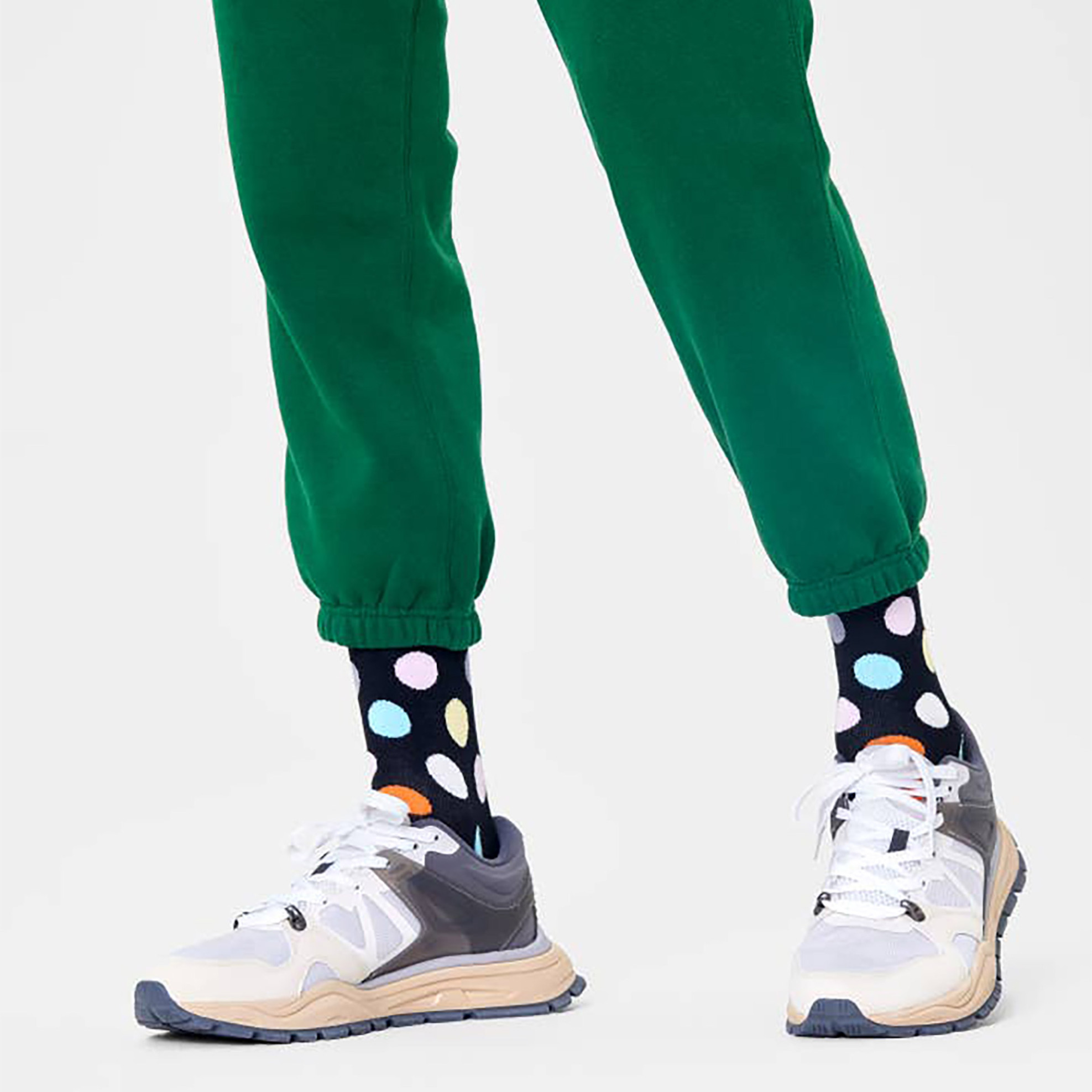 Happy Socks unisex κάλτσες "Big Dot" - BDO01-9350 Ροζ φωτογραφία