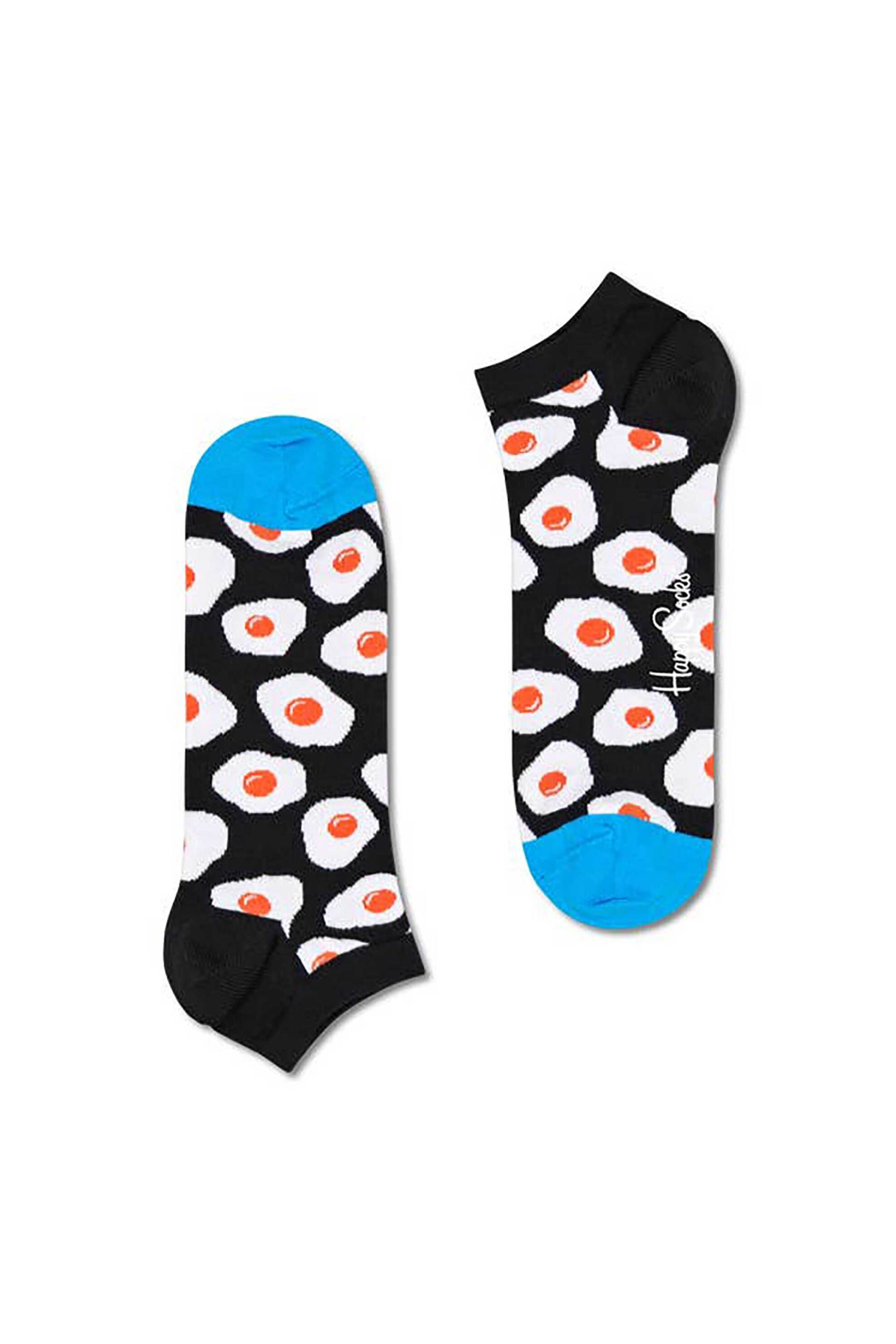 HAPPY SOCKS Happy Socks unisex κάλτσες κοντές "Sunny Side Up" - EGS05-9300 Μαύρο