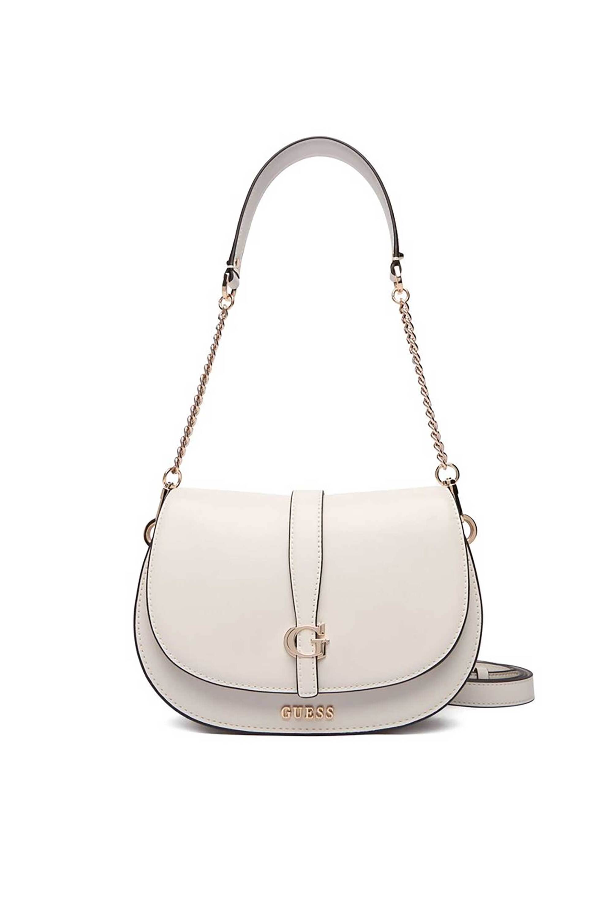 Τσάντες ώμου & shopper bags guess σε εκρου