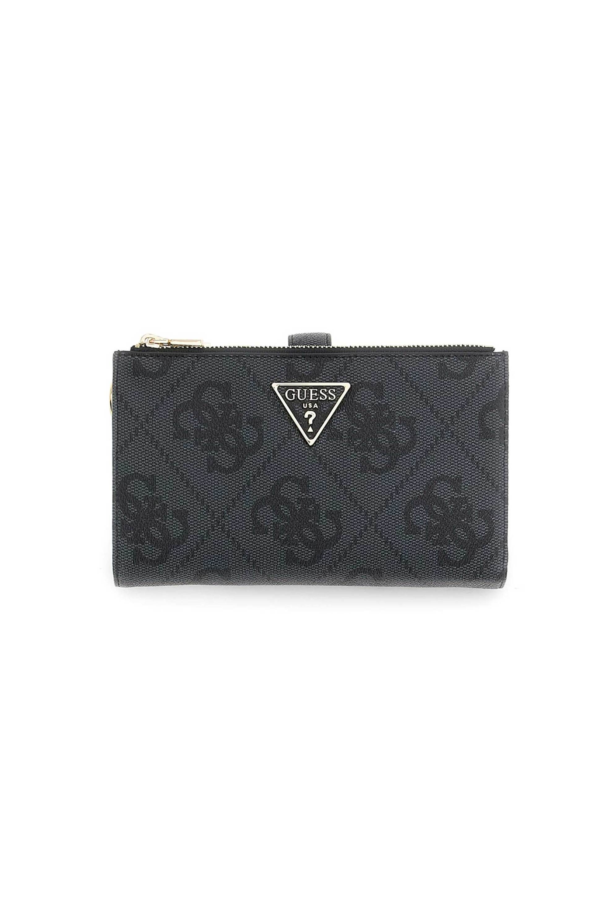 Guess γυναικείο πορτοφόλι "Laurel II" - SWSO7459157 Μαύρο